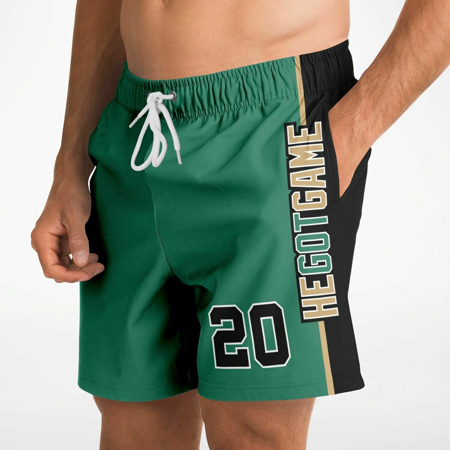 DearBBall Fashion-Shorts - HE GOT GAME 20 Boston Edition