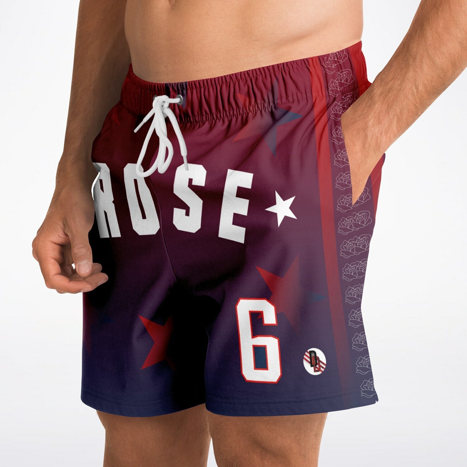 DearBBall Fashion Shorts - ROSE USA Designer Edition
