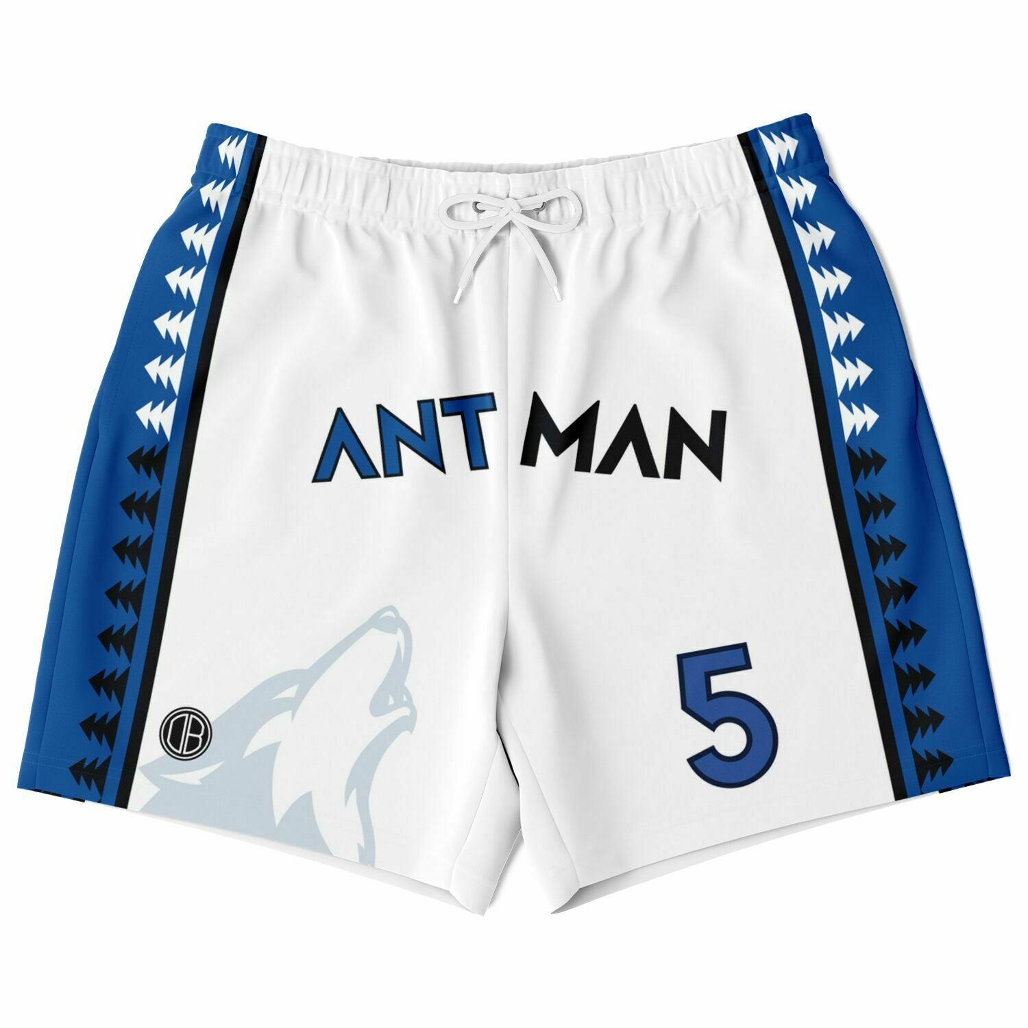 DearBBall Fashion Shorts - Ant-Man White Playoffs-utgave