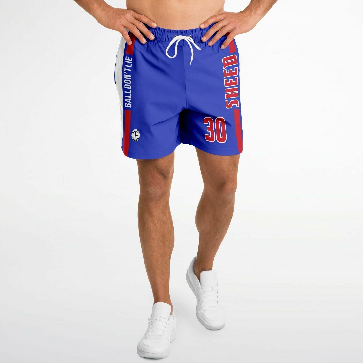 DearBBall Calção Fashion - Edição BallDontLie Detroit 30