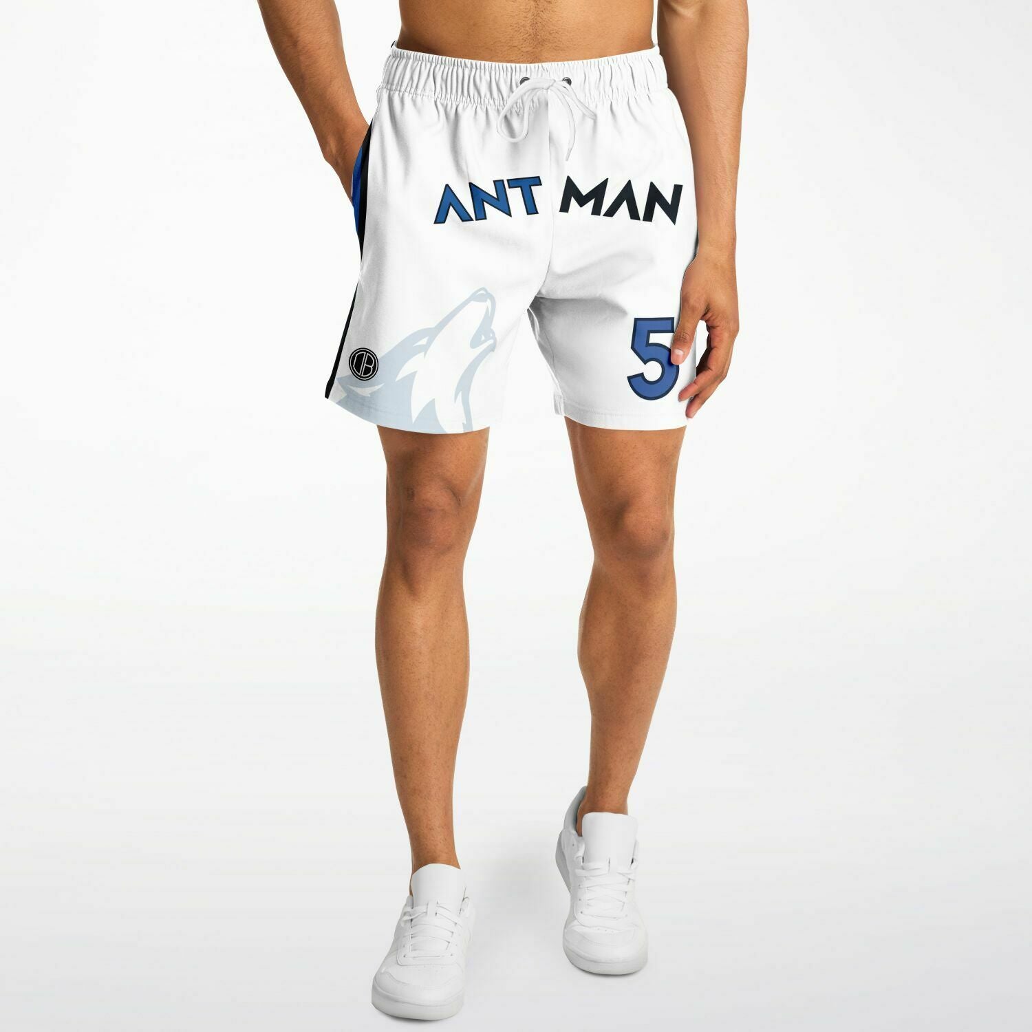 DearBBall Fashion Shorts - Ant-Man White Playoffs-utgave