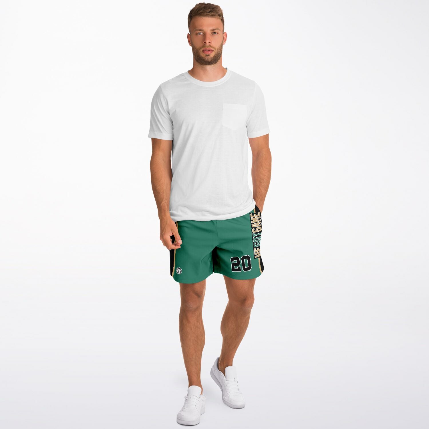 DearBBall Fashion-Shorts - HE GOT GAME 20 Boston Edition