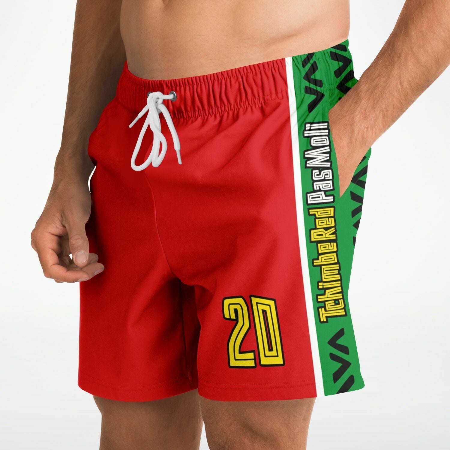 DearBBall Fashion Shorts - Tchimbé rèd pa moli Creole Edition