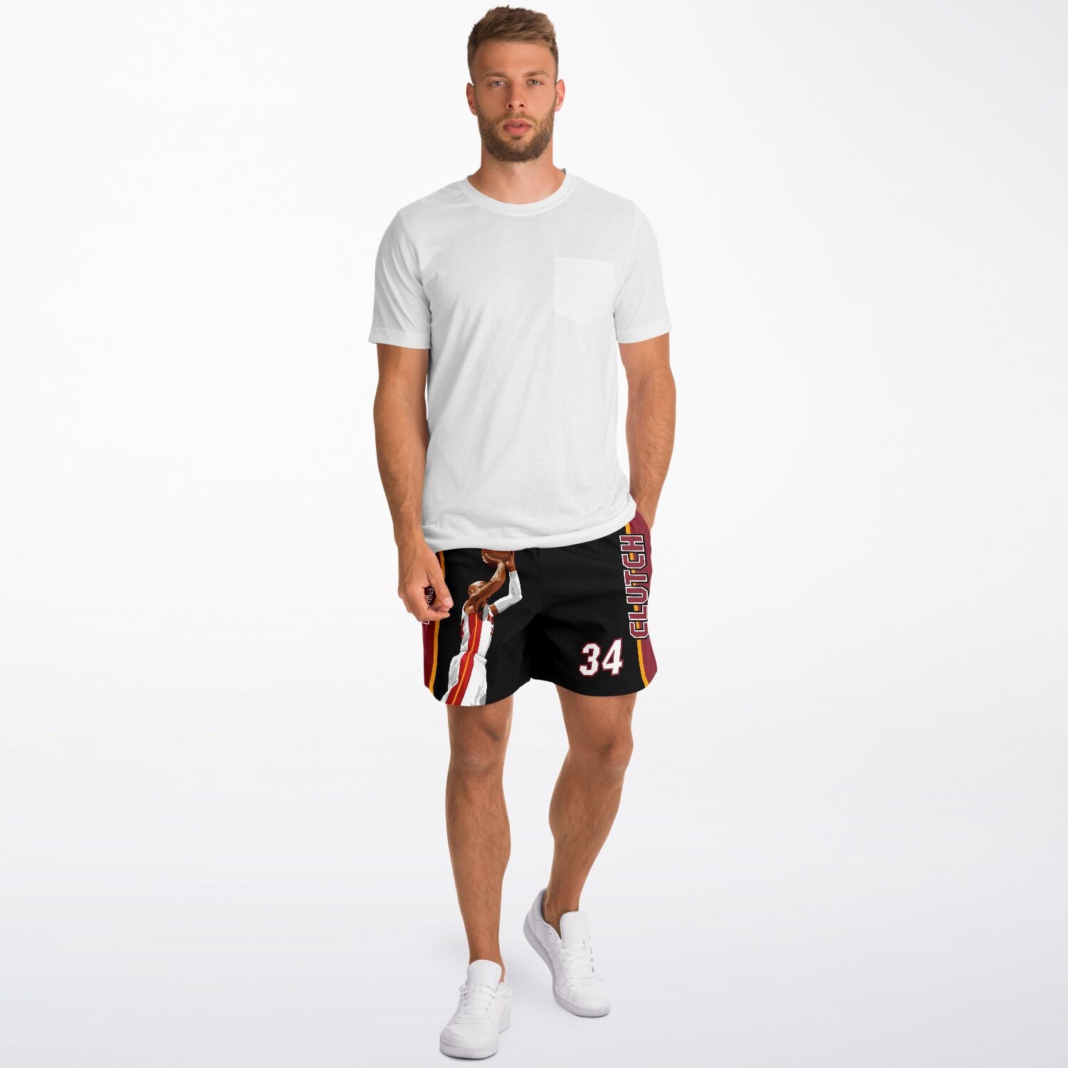 Pantalón Corto DearBBall Fashion - CLUTCH Shoot Legendary Miami Edición Negra