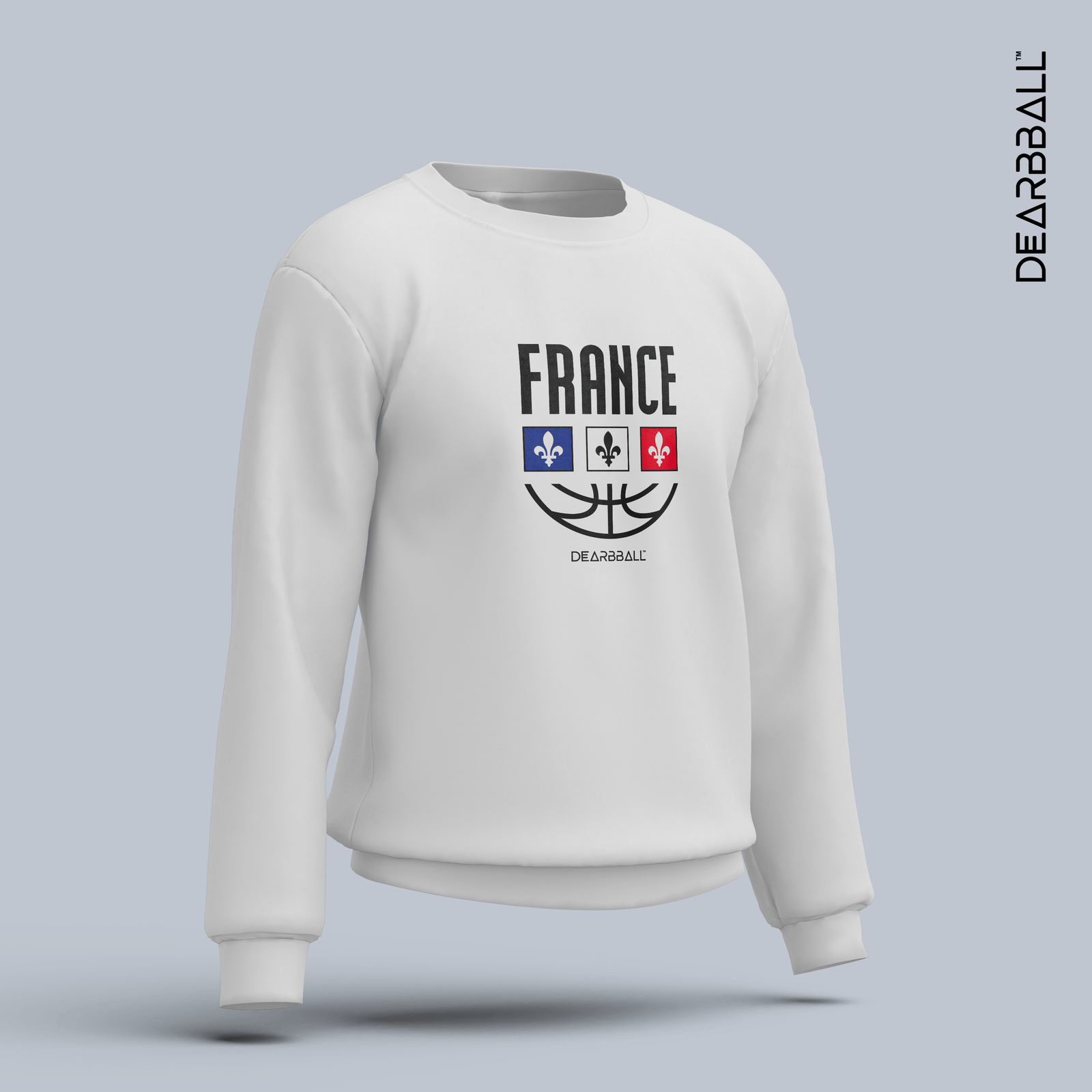 Sweatshirt DearBBall - Edição FRANCE ROYAUTÉ Black