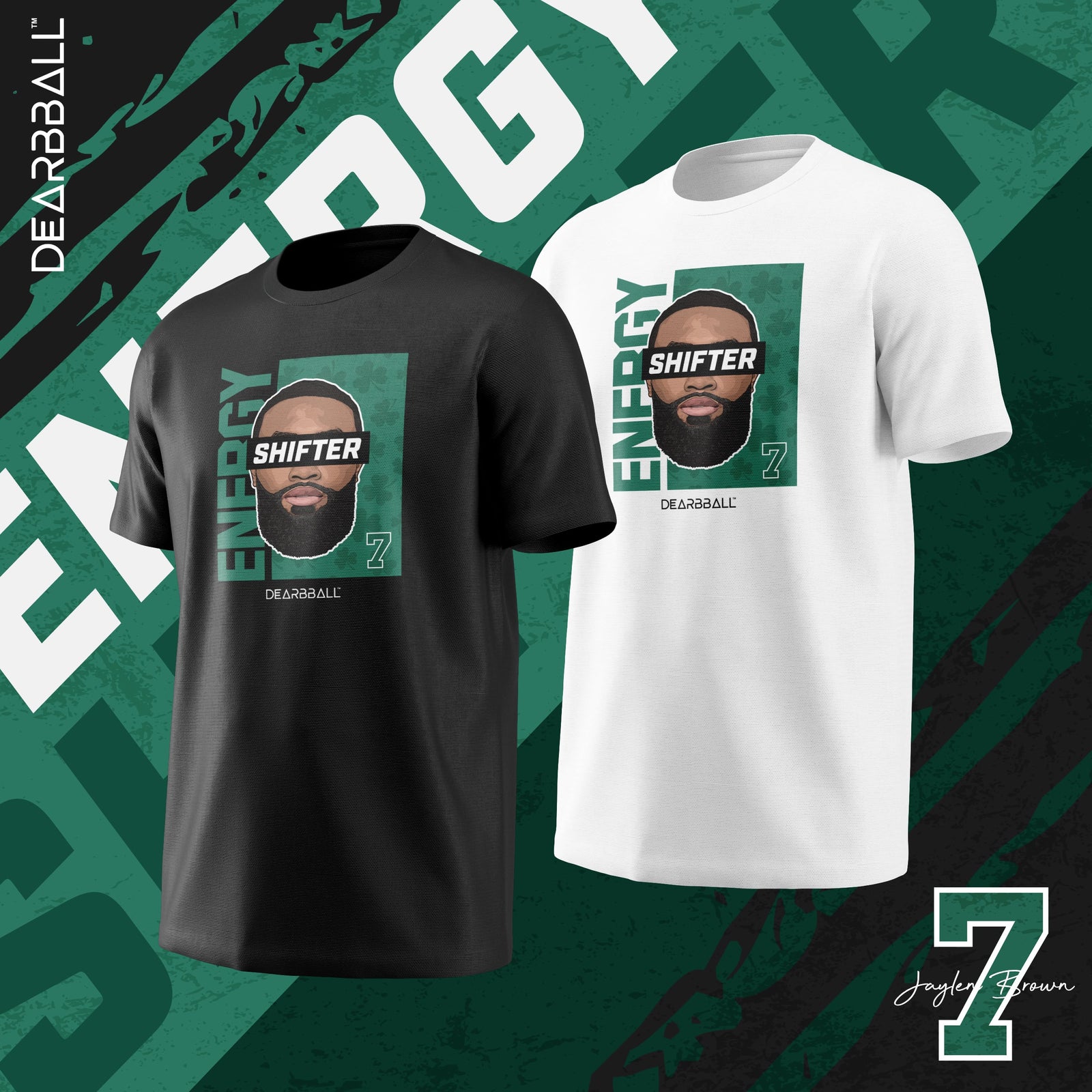 T-shirt DearBBall - Edição ENERGY SHIFTER