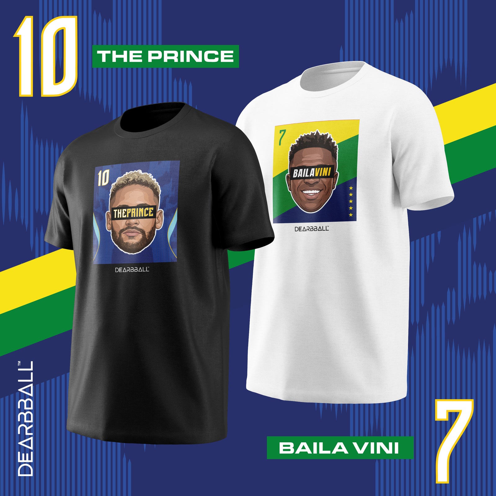 DearBBall T-skjorte - BAILA VINI Brazil Elite CDM Edition