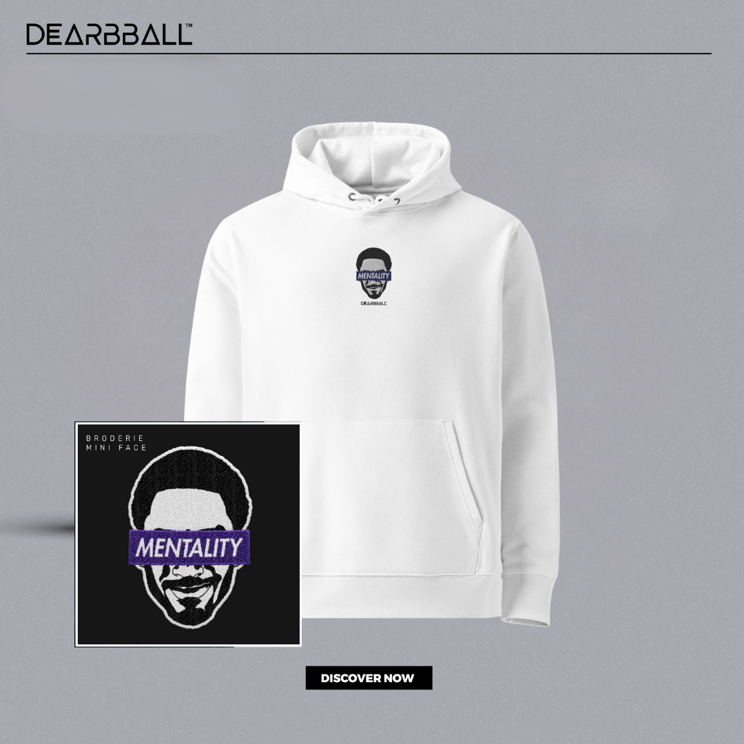 DearBBall Hoodie Premium - Afro Mentalität BRODERIE Edition