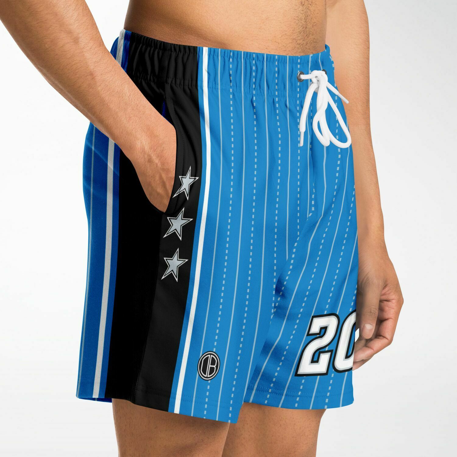 Pantalón Corto de Moda DearBBall - Edición AirFrance 20 Orlando Throwback
