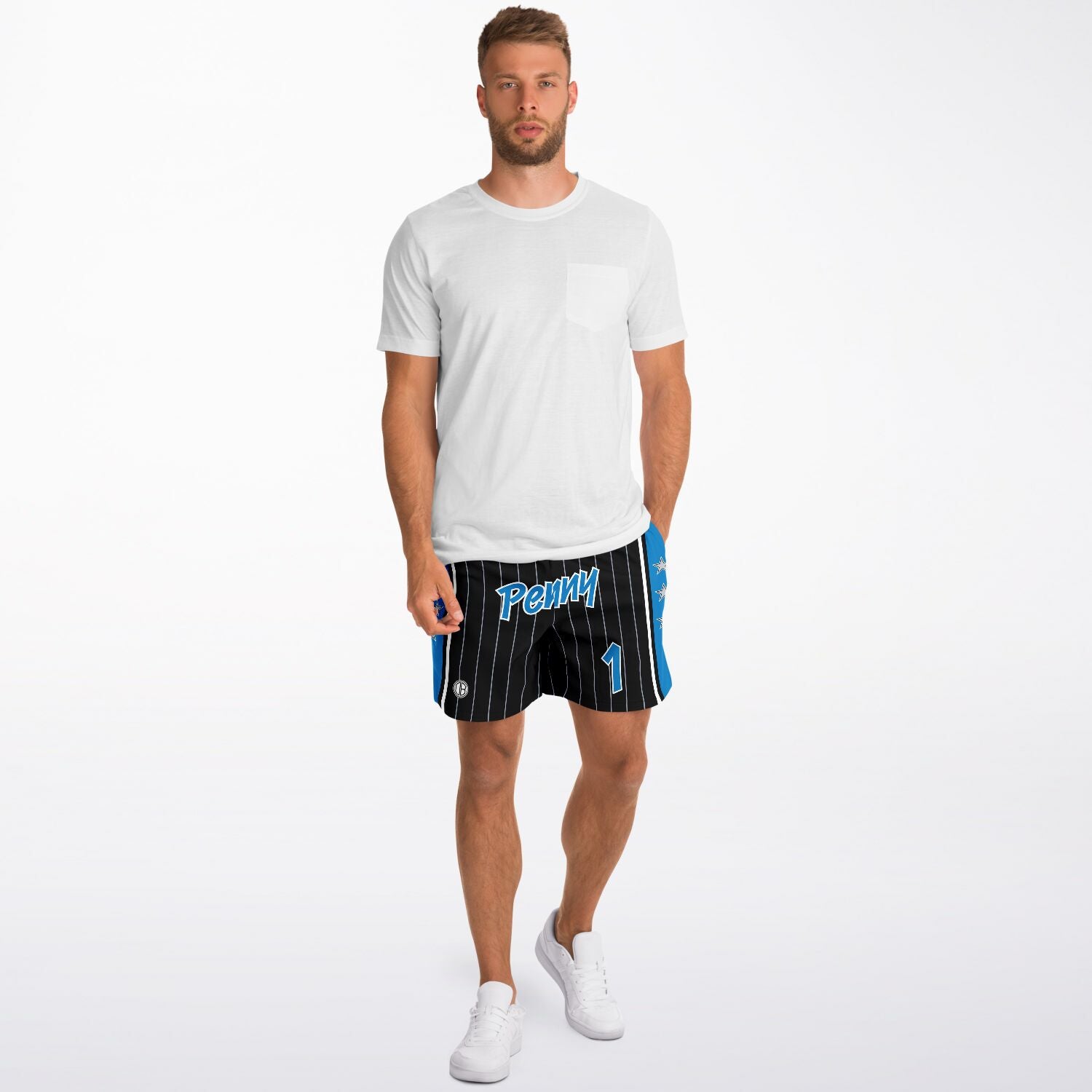 DearBBall Fashion Short - PENNY 1 Black Stars Edition