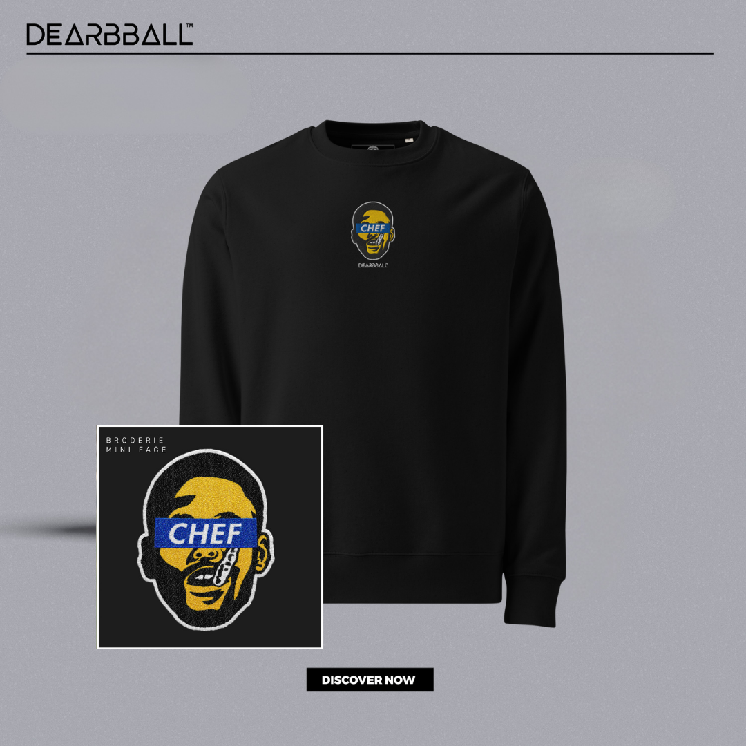🔒 Sudadera Premium DearBBall - Edición BRODERIE Protector Bucal Chef