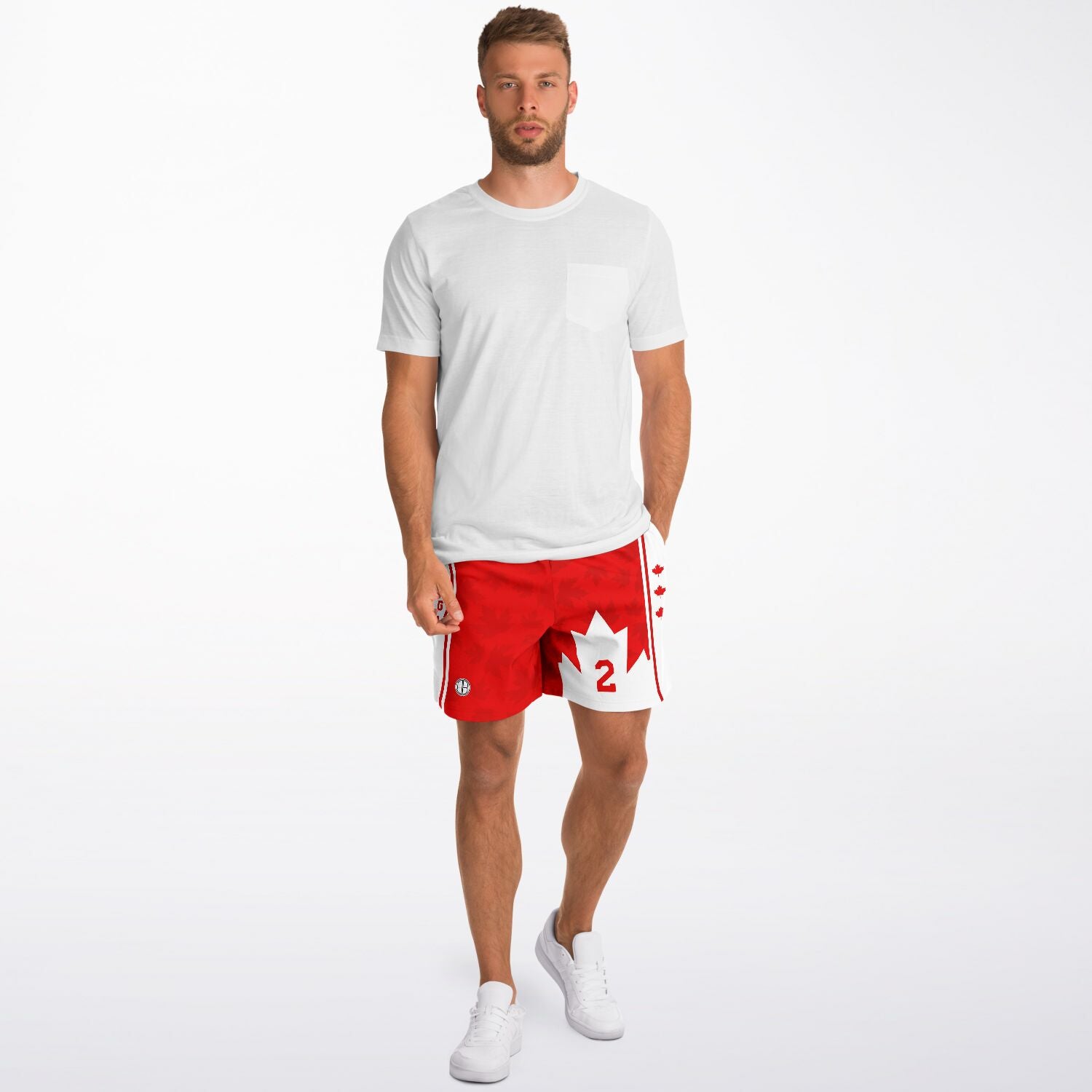 Short de moda DearBBall - Edición SGA 2 Canada Maple Red