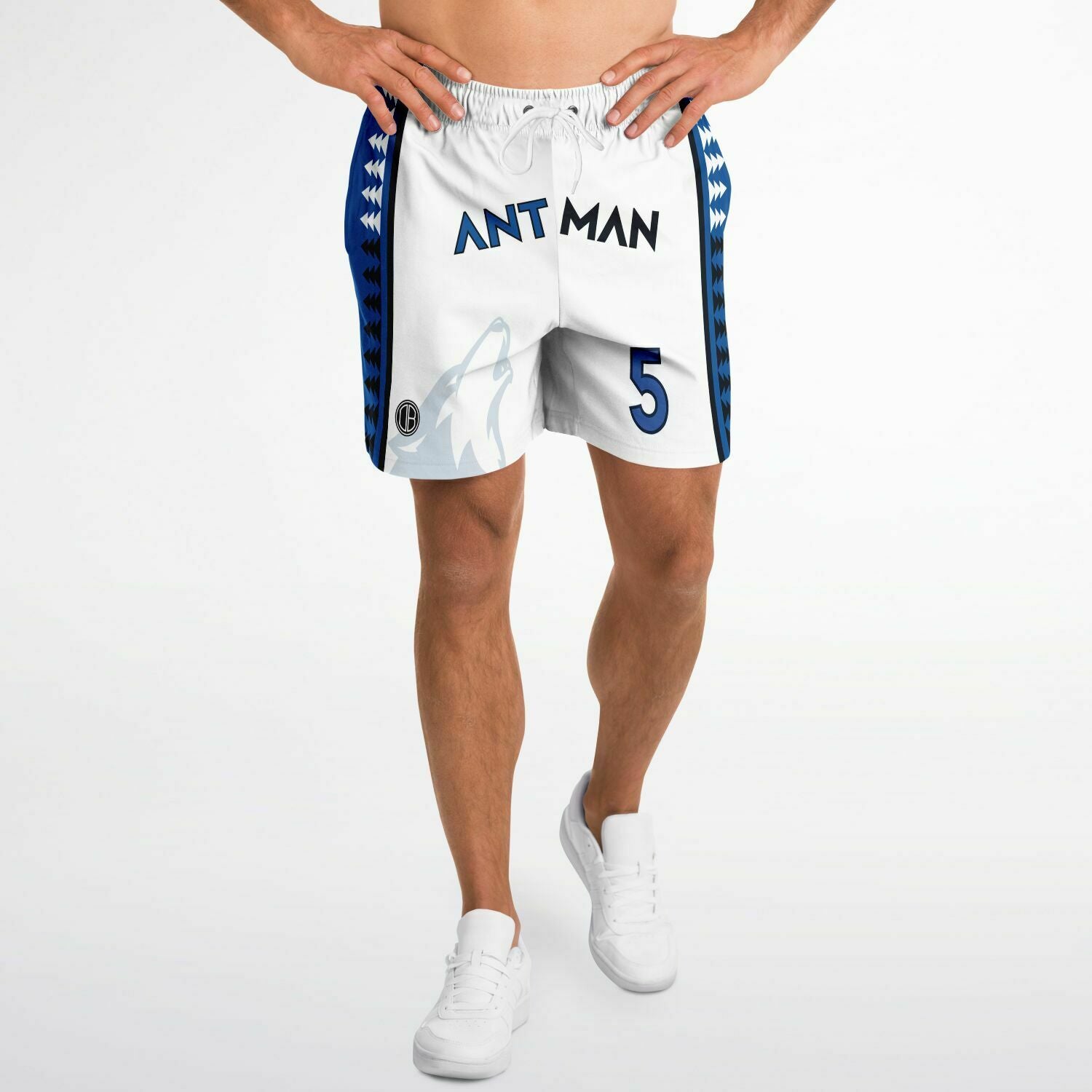 DearBBall Fashion Shorts - Ant-Man White Playoffs-utgave