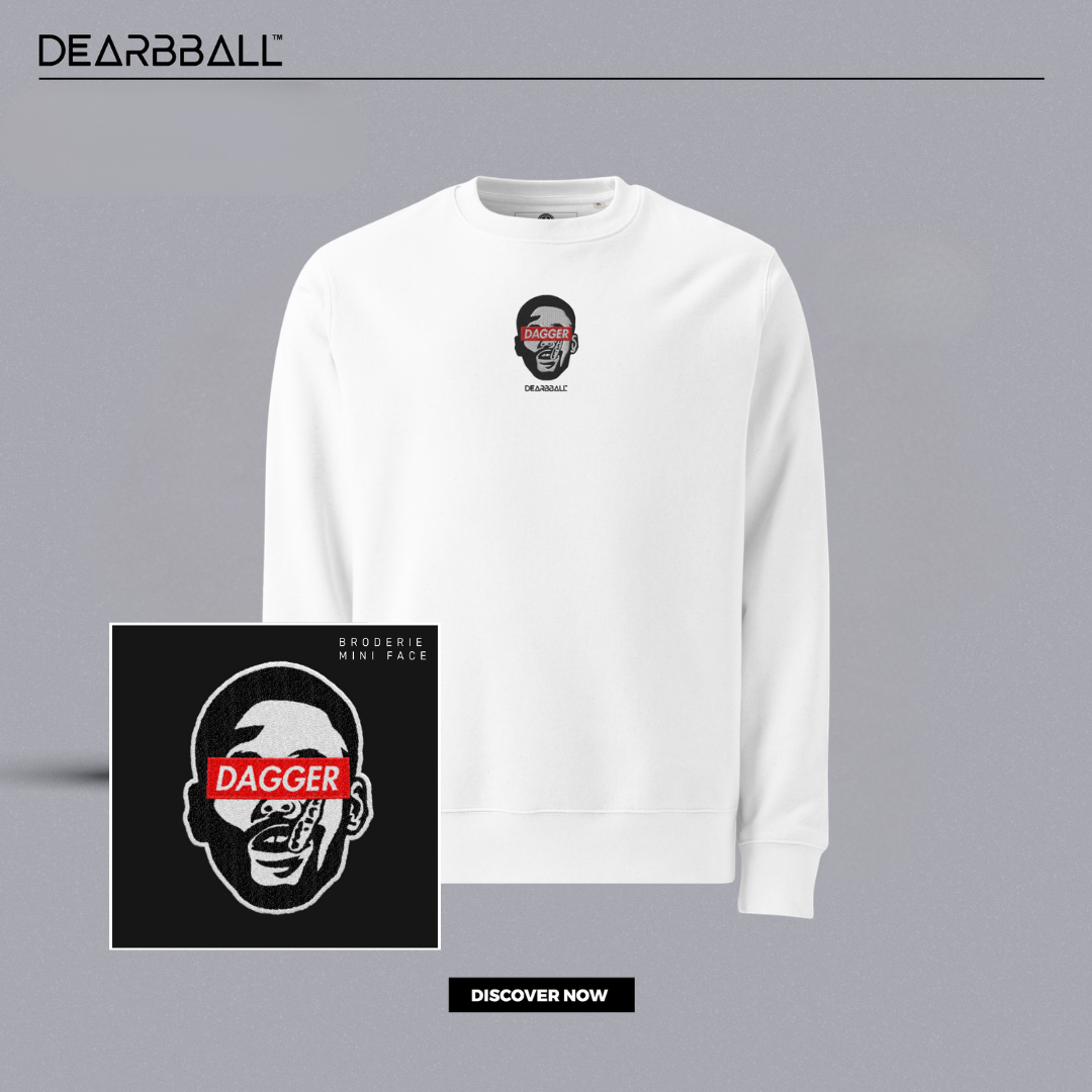 Sudadera Premium DearBBall - Edición BRODERIE Protector Bucal Dagger