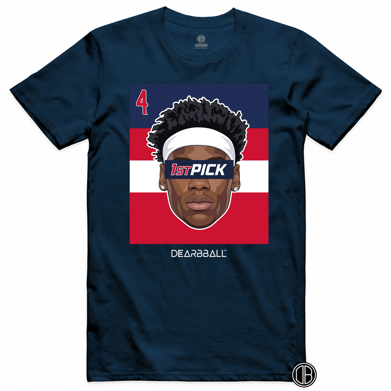 DearBBall T-Shirt - 1stPICK AJ Washington Edition