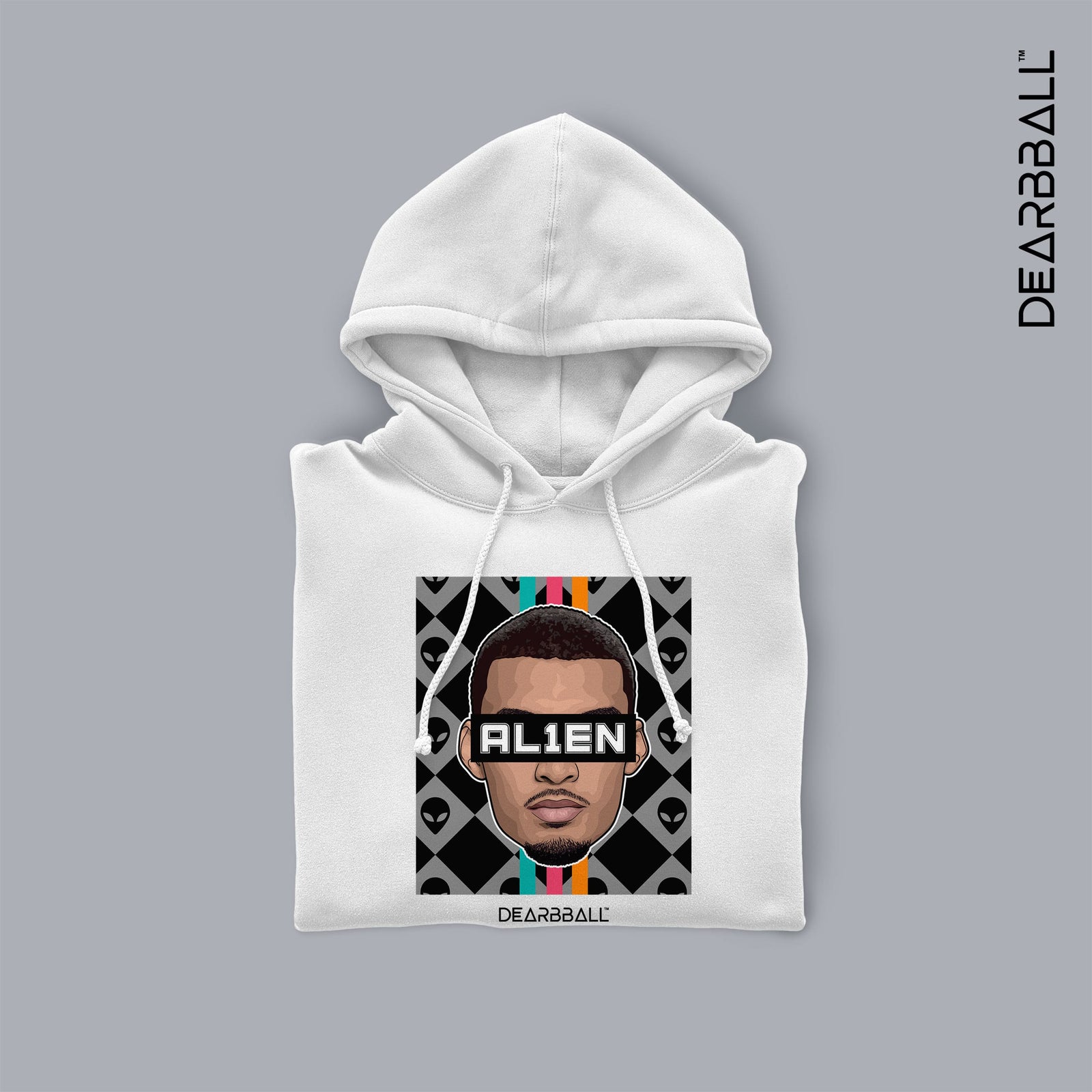 DearBBall Sudadera con Capucha - Edición AL1EN Fiesta