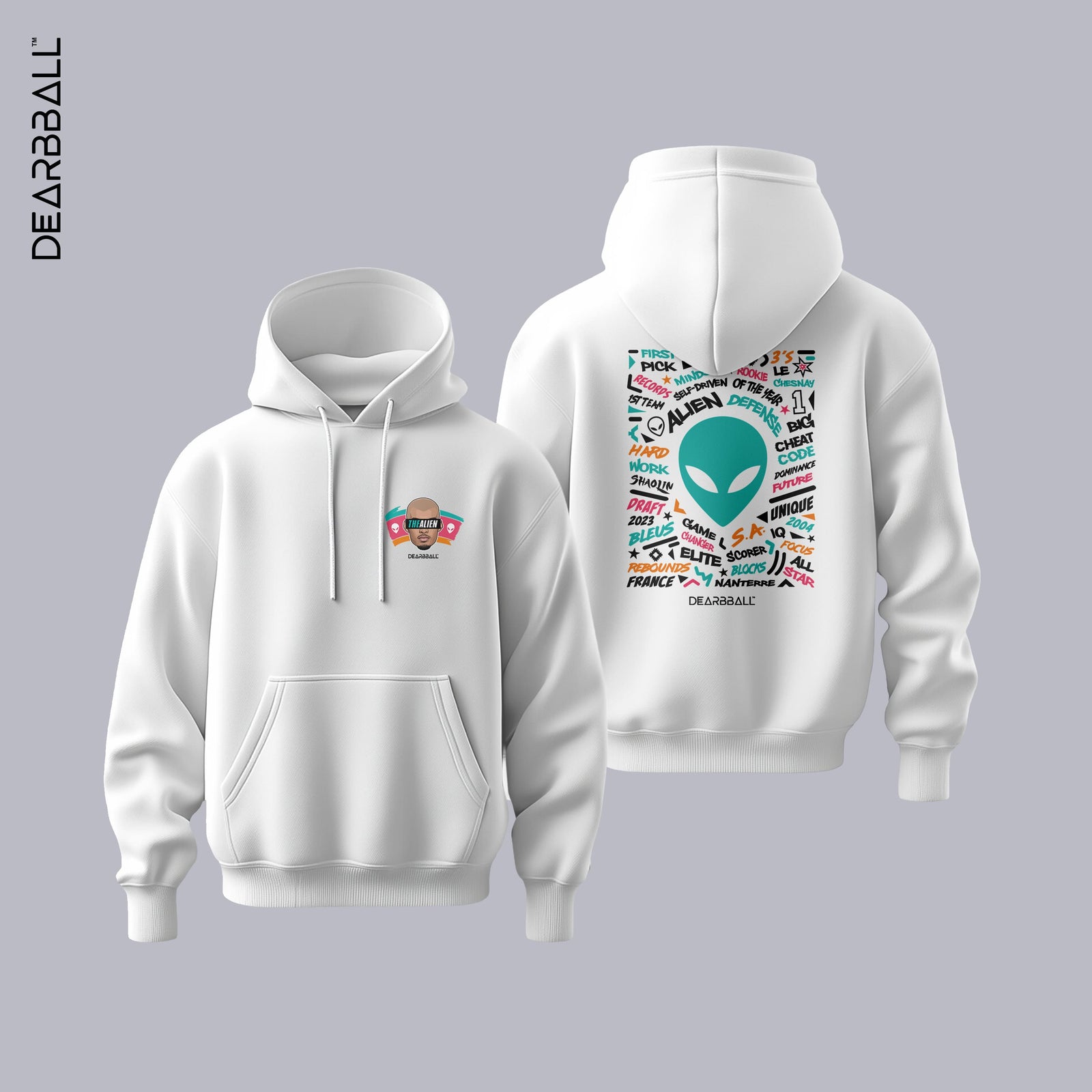 DearBBall Premium Hoodie - TheAlien Fiesta Words Matter Edition