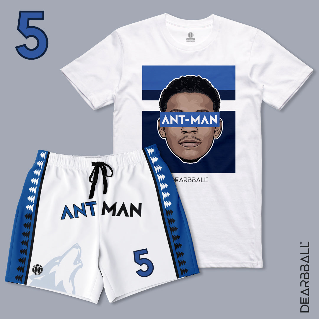 DearBBall Shorts- og T-skjorte-sett - ANT-MAN Franchise Player Edition