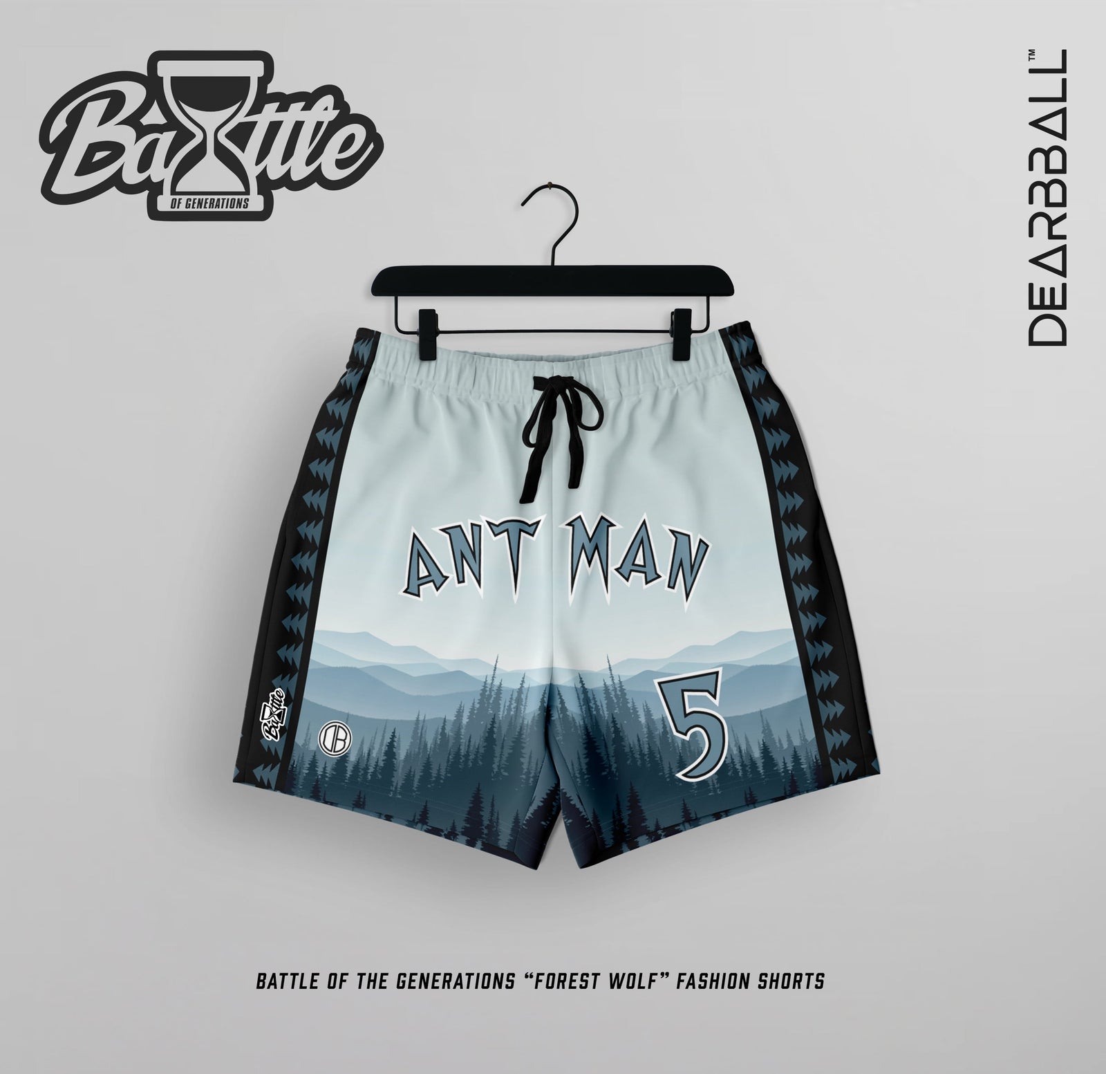 T-shirt Curta DearBBall Ensemble - Edição Premium ANT-MAN BOG