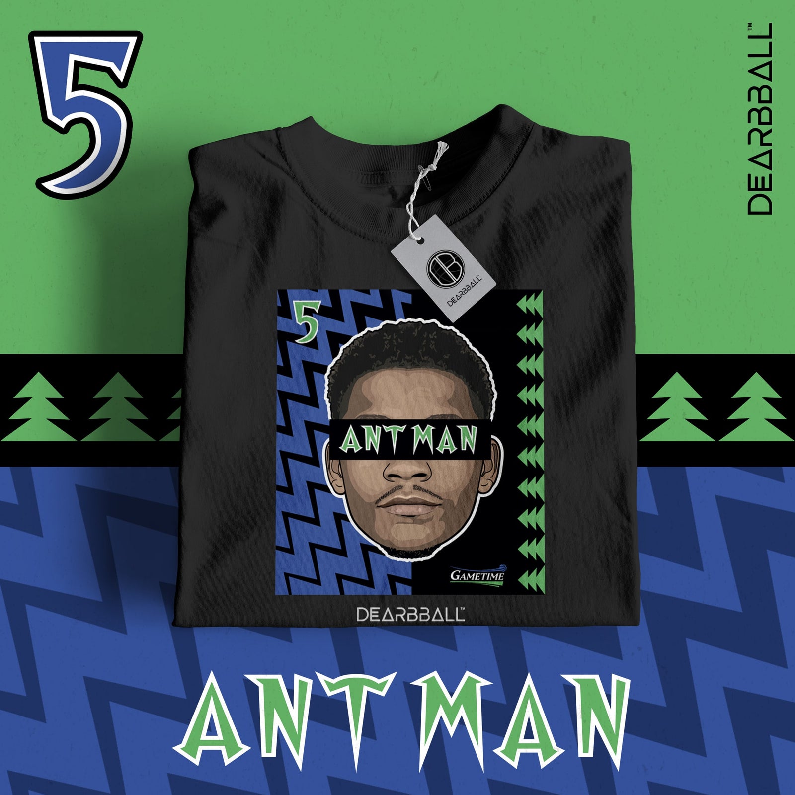 DearBBall Ensemble Short - T-Shirt - ANT-MAN GameTIME Edition