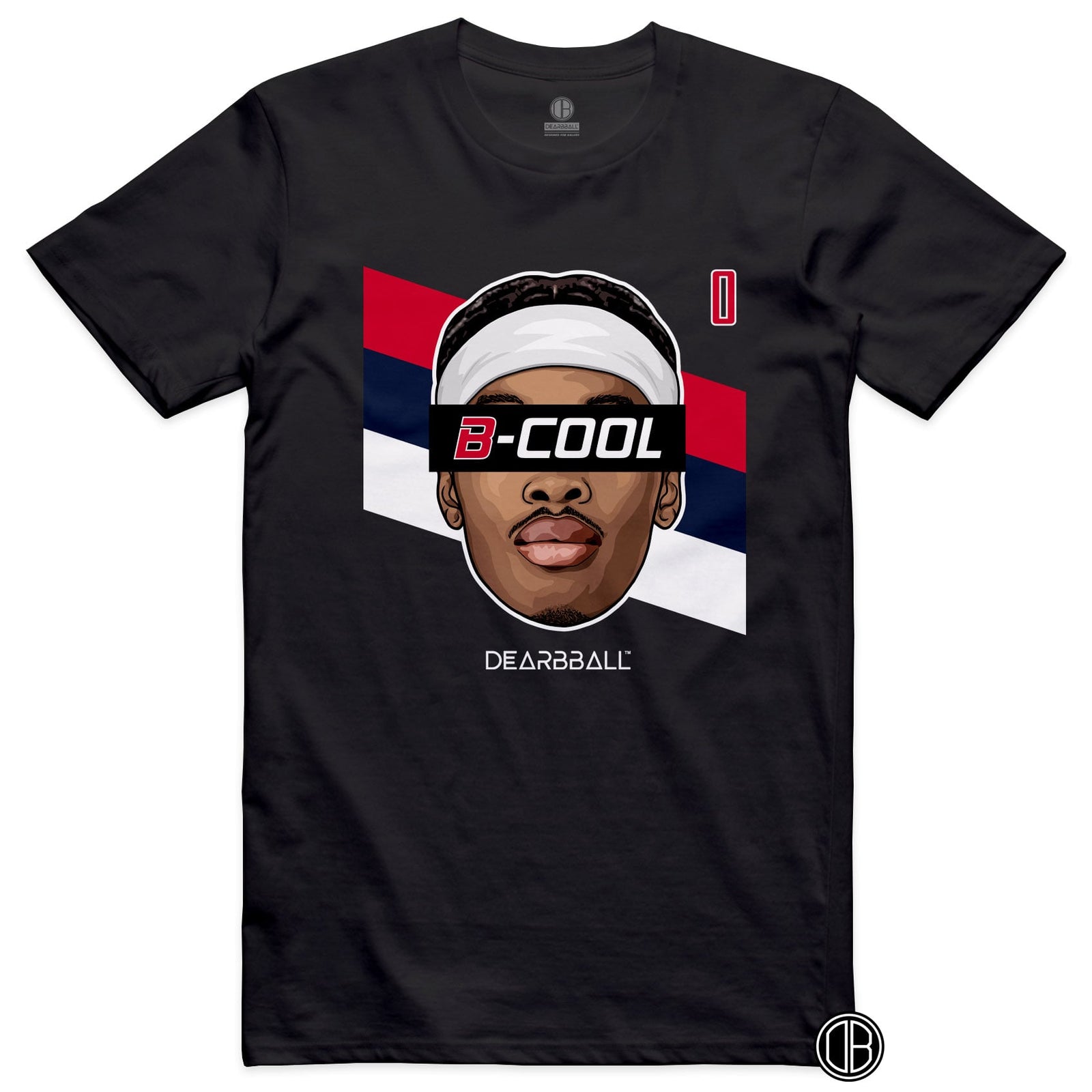 T-shirt DearBBall - B-COOL Edizione Strisce