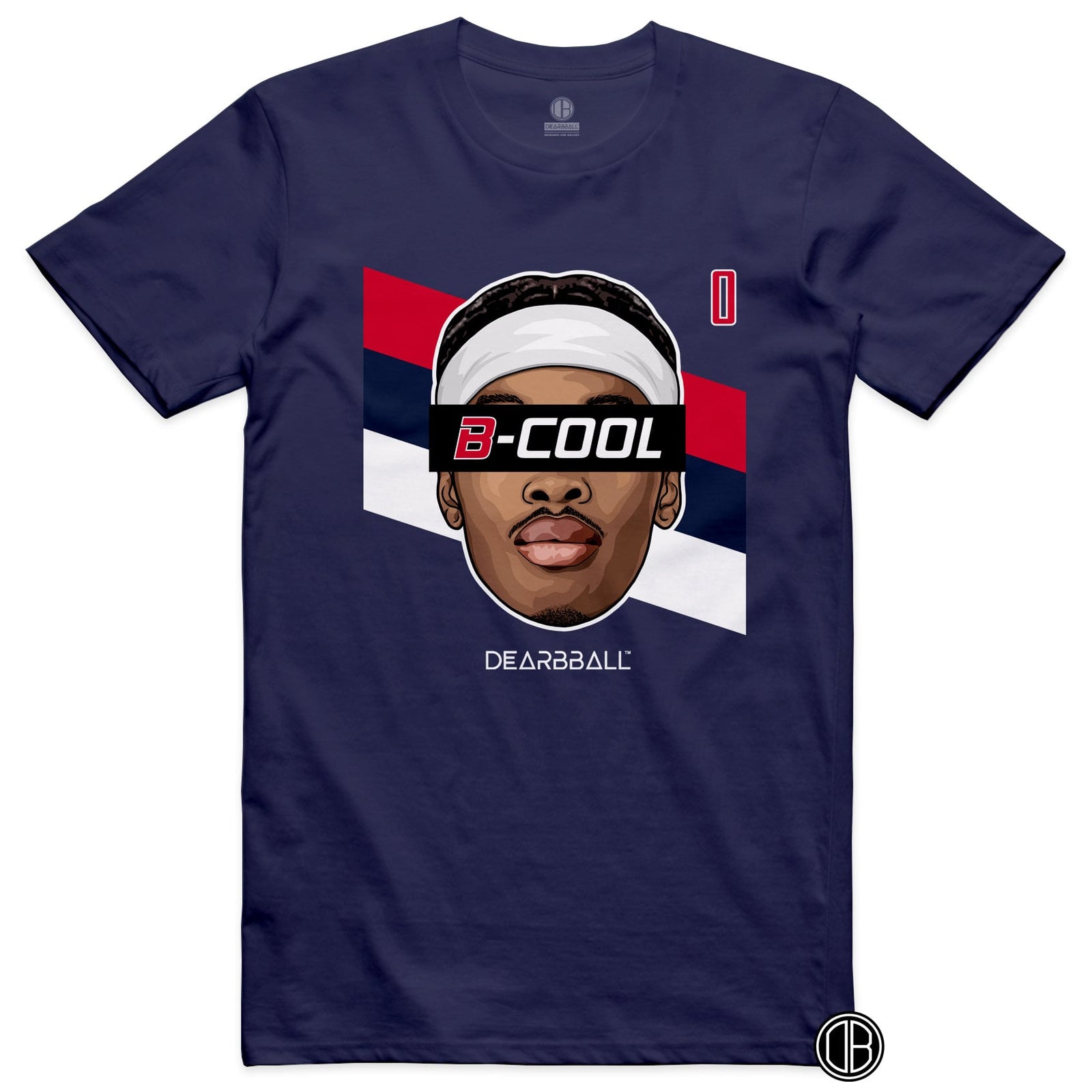 T-shirt DearBBall - B-COOL Edizione Strisce