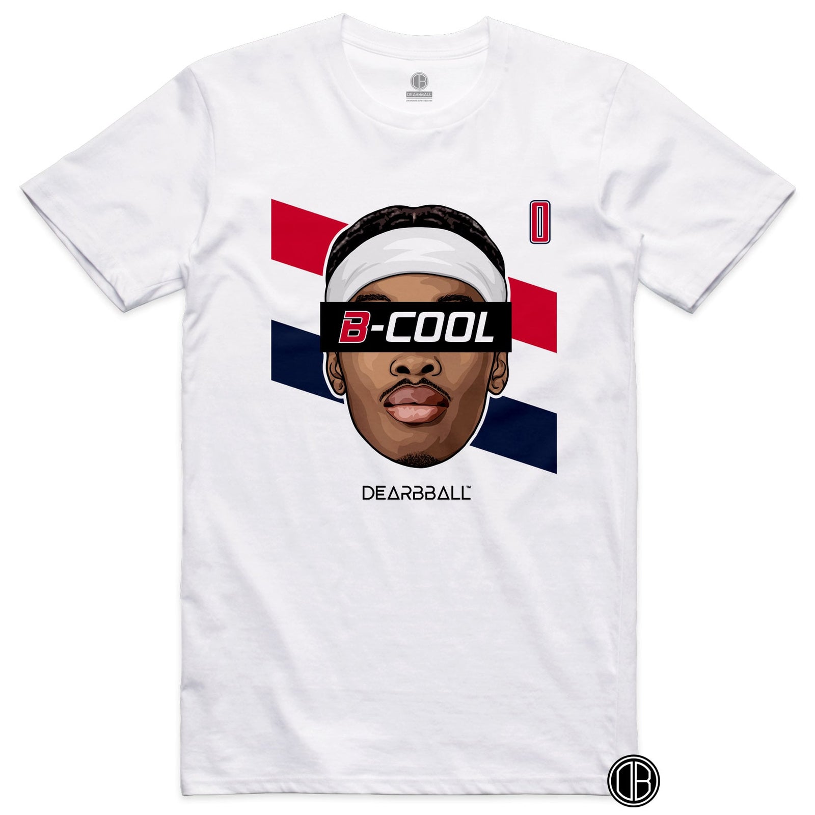 T-shirt DearBBall - B-COOL Edizione Strisce