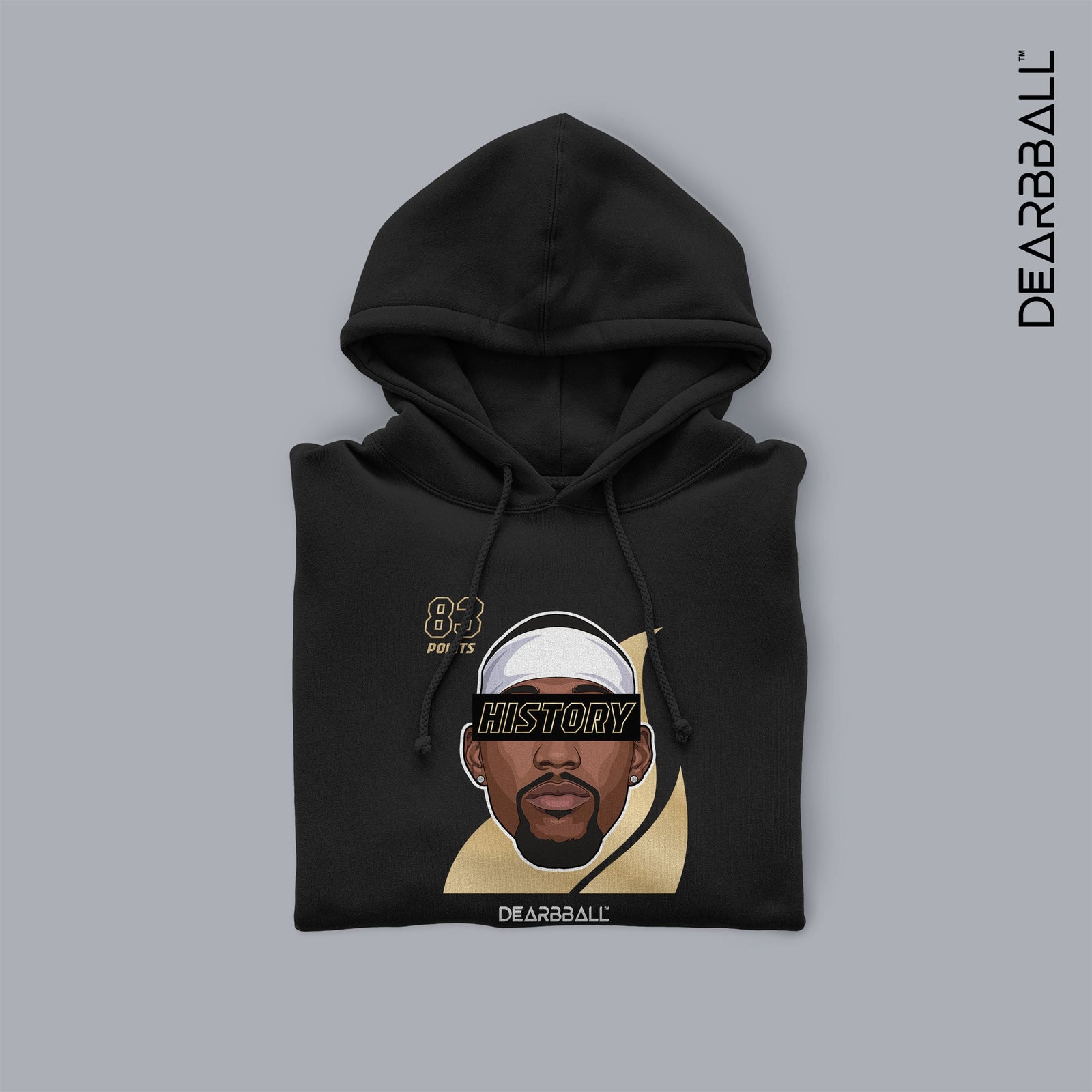 DearBBall Kapuzen-Sweatshirt - BAM 83 Punkte Geschichtsrekord Edition