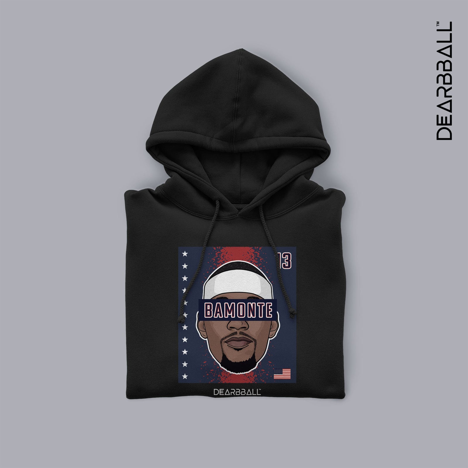 Felpa con Cappuccio DearBBall - BAMONTE USA Edition