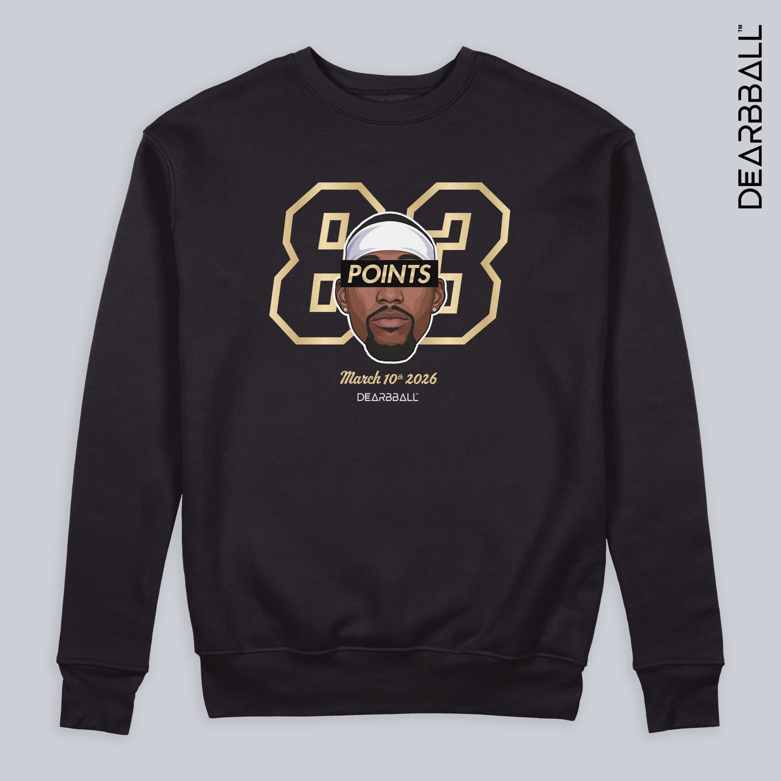 T-Shirt DearBBall - BAM 83 pts Record Edition