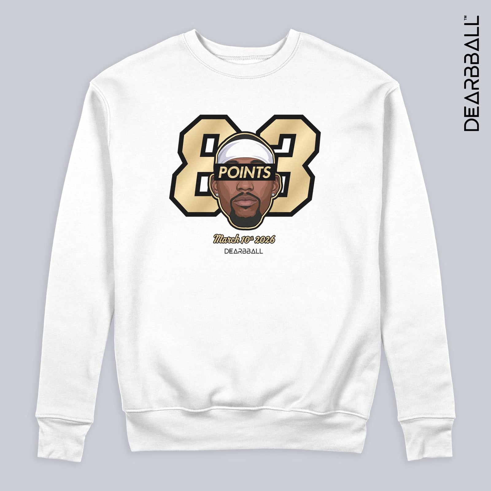 T-Shirt DearBBall - BAM 83 pts Record Edition
