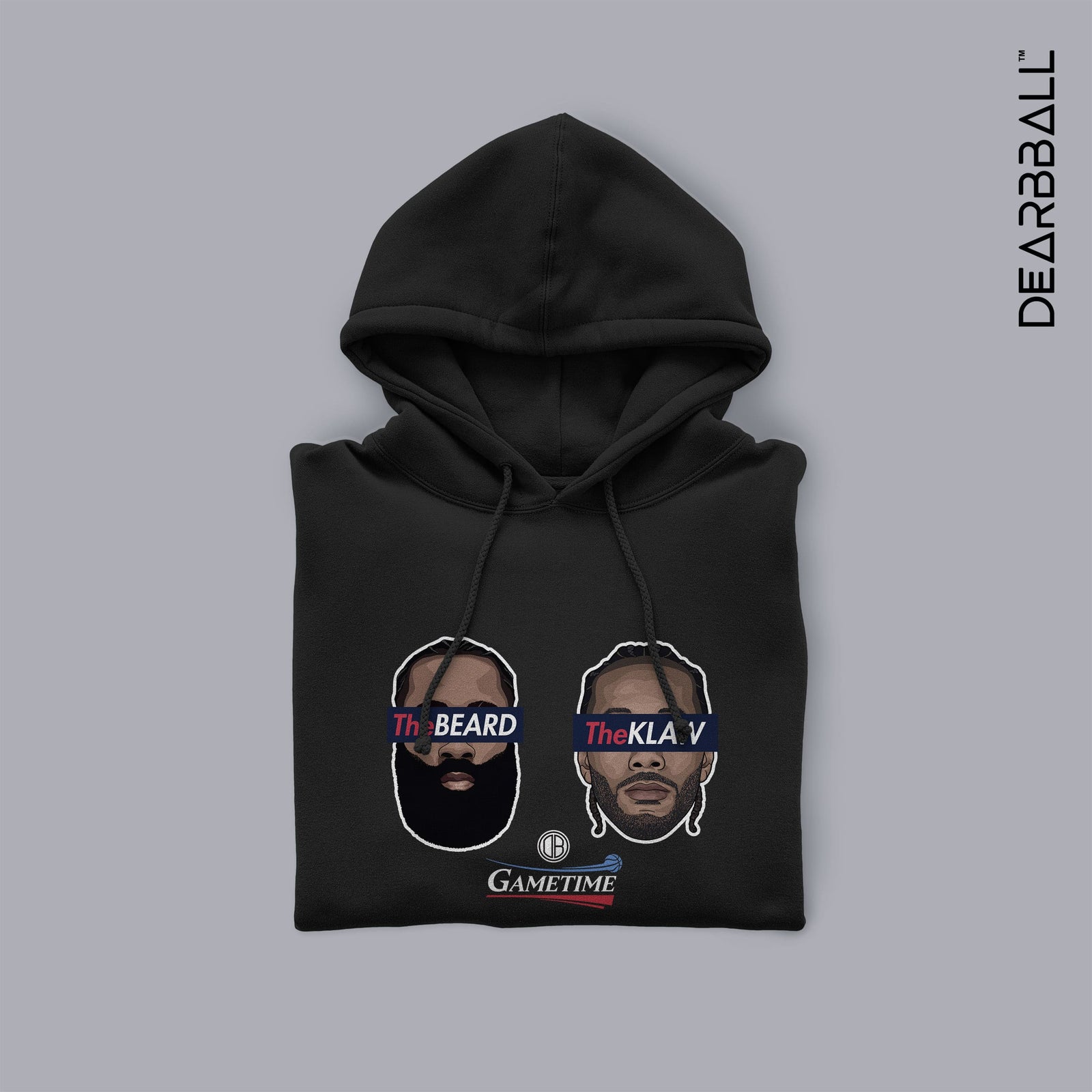 Sweat à Capuche DearBBall - Duo The BEARD & The KLAW Edição GAMETIME