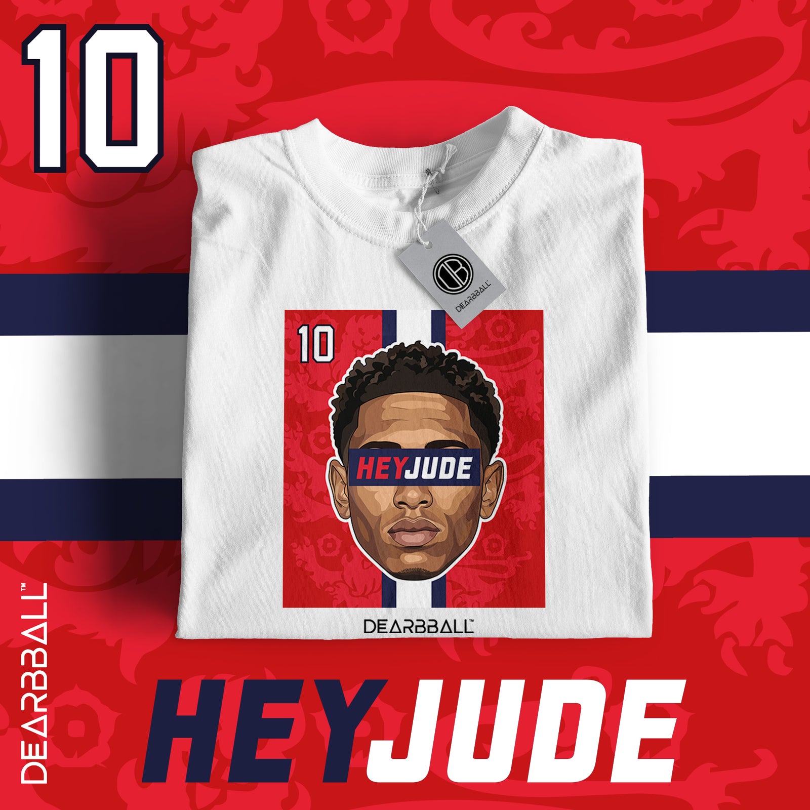 DearBBall T-Shirt - HEY JUDE England CDM Edition