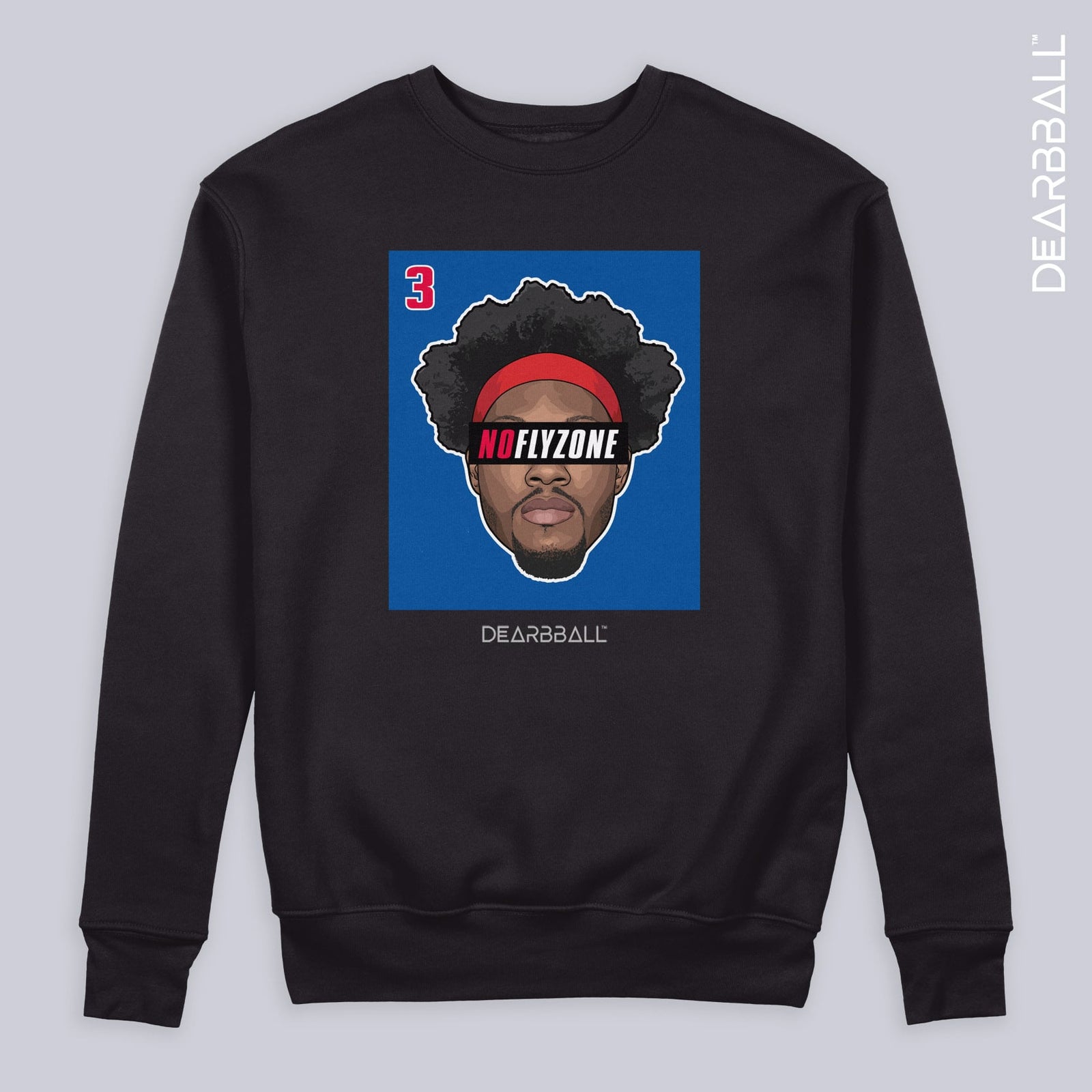 Sweatshirt DearBBall - Edição No FlyZone Blue