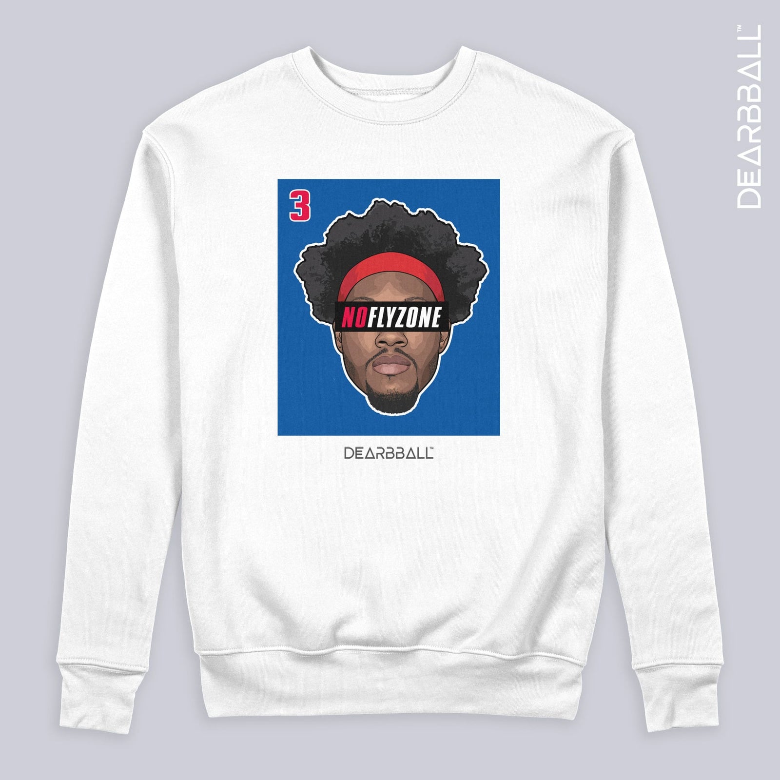 Sweatshirt DearBBall - Edição No FlyZone Blue