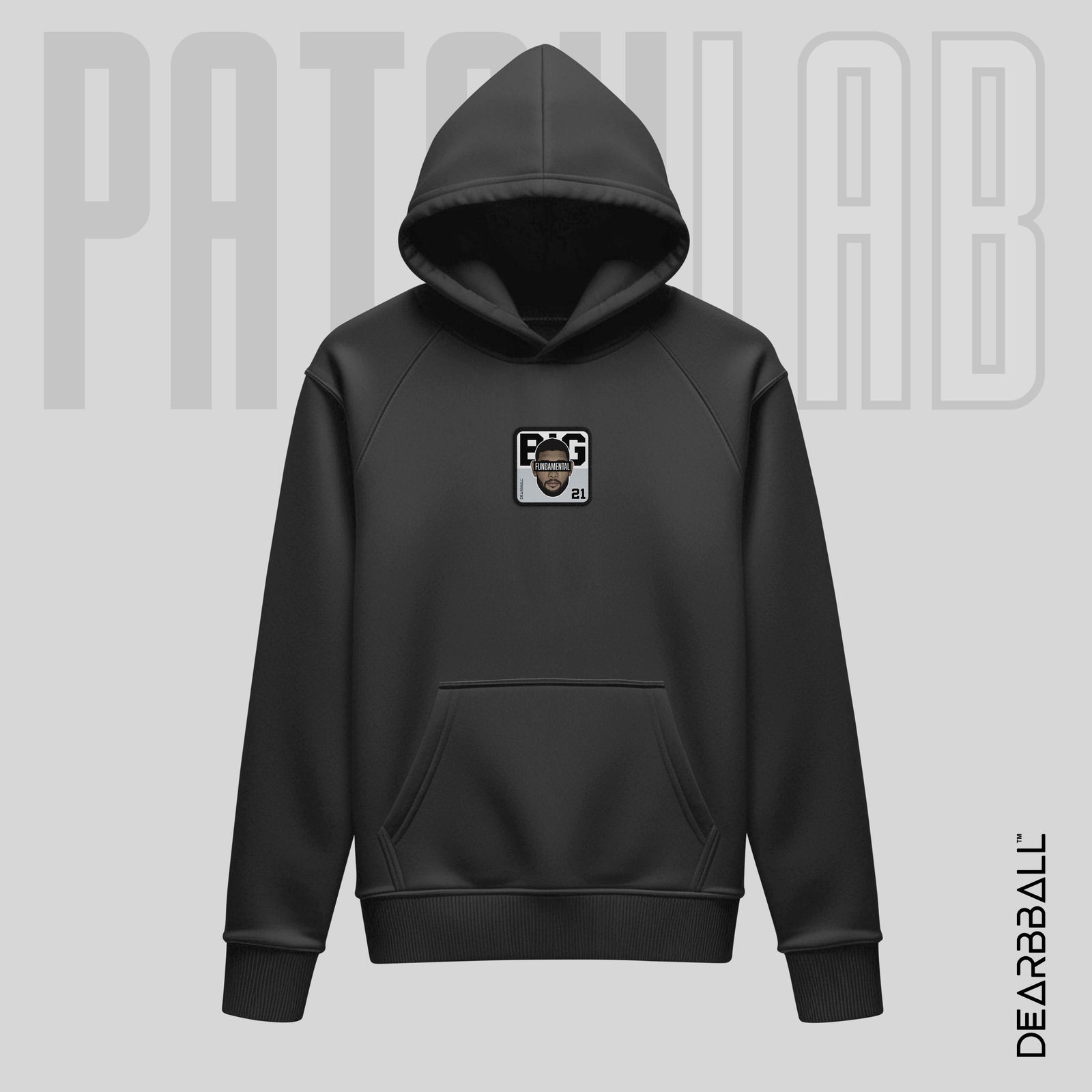 Hettegenser 3/4 Glidelås PatchLab