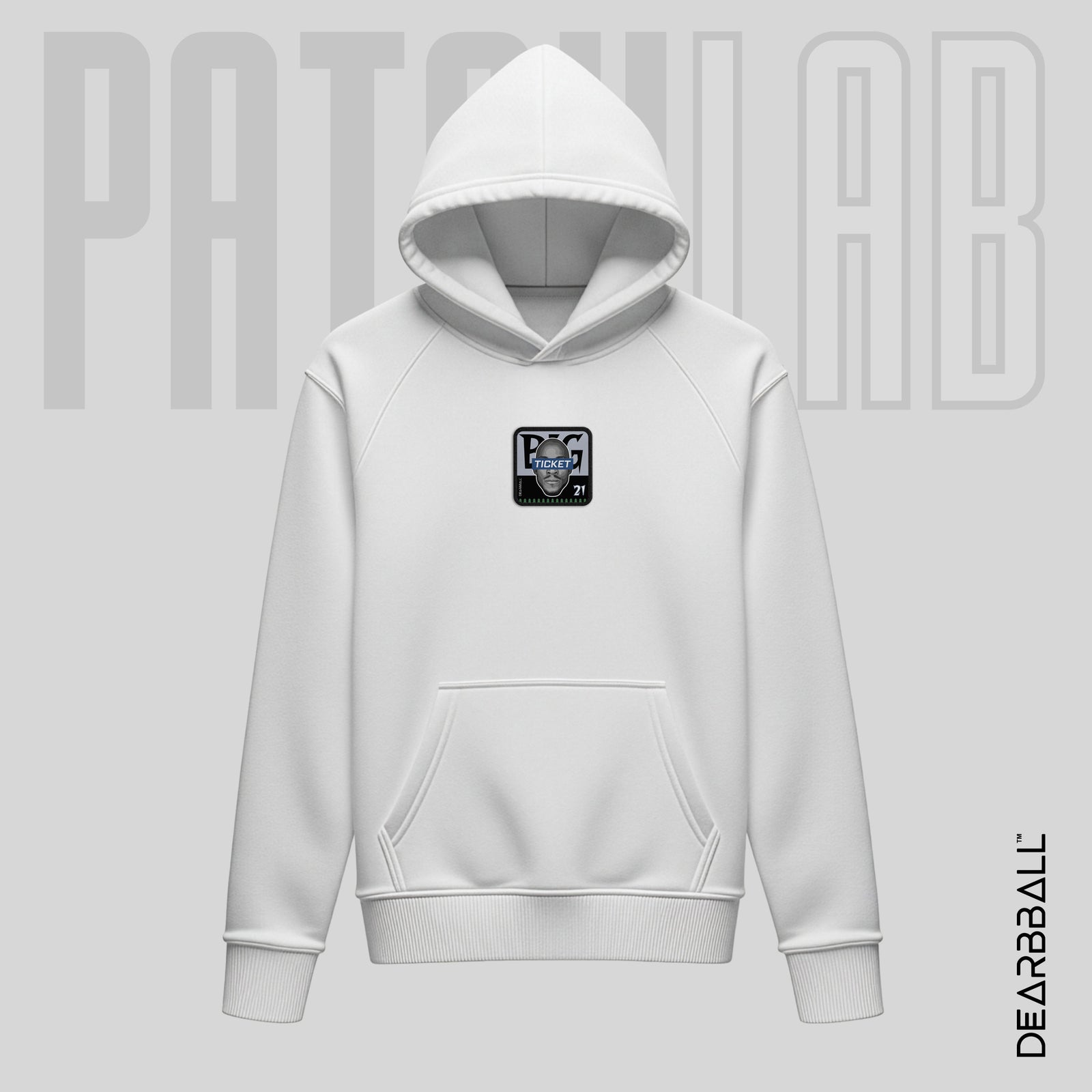 Hettegenser 3/4 Glidelås PatchLab