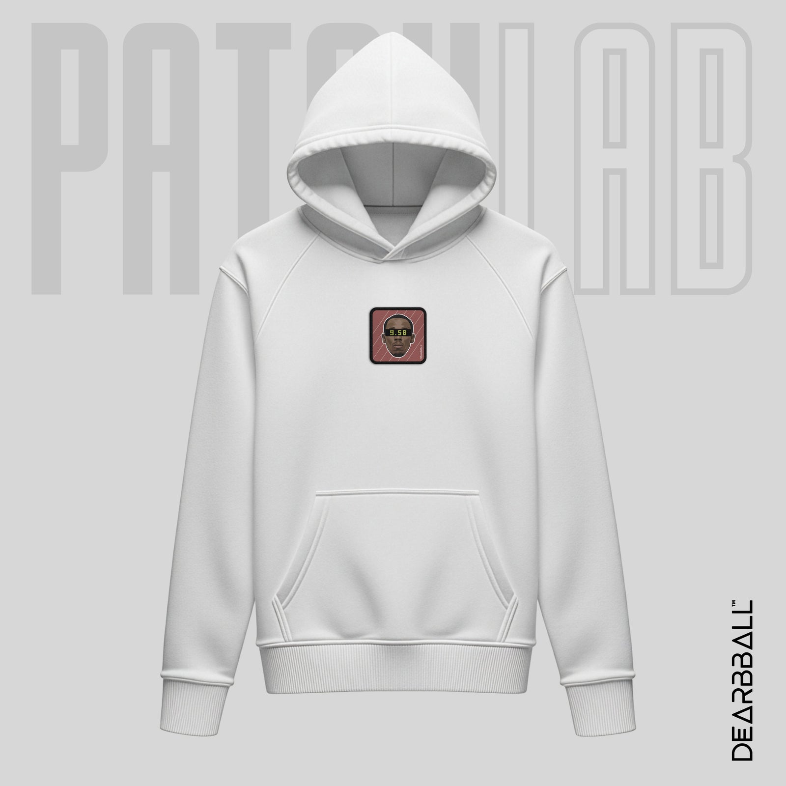 Hettegenser 3/4 Glidelås PatchLab
