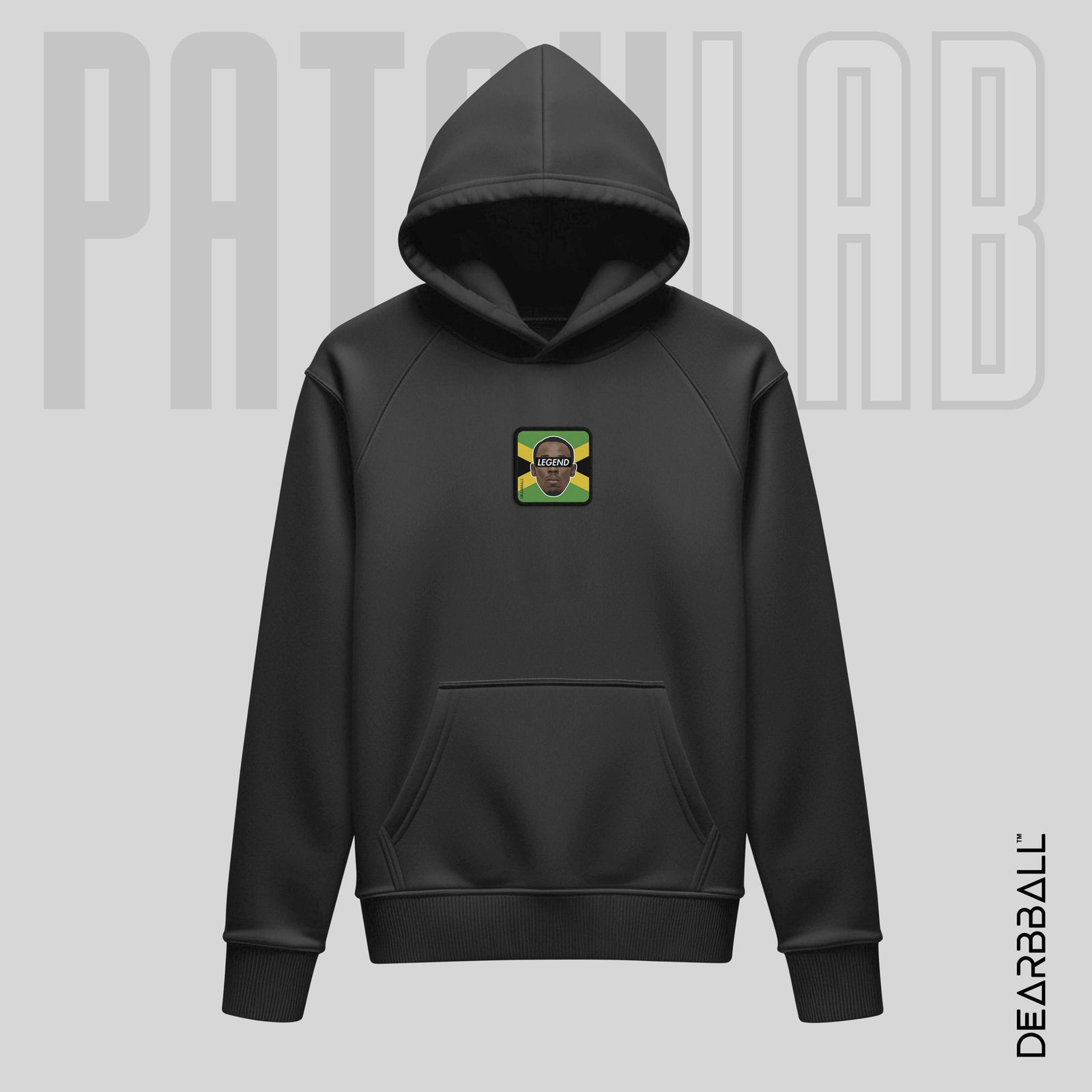 Hettegenser 3/4 Glidelås PatchLab