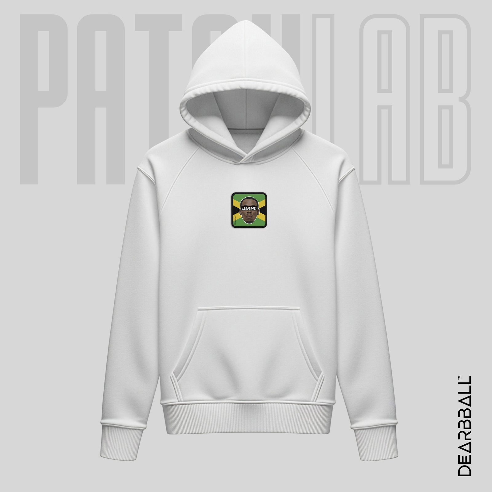 Hettegenser 3/4 Glidelås PatchLab