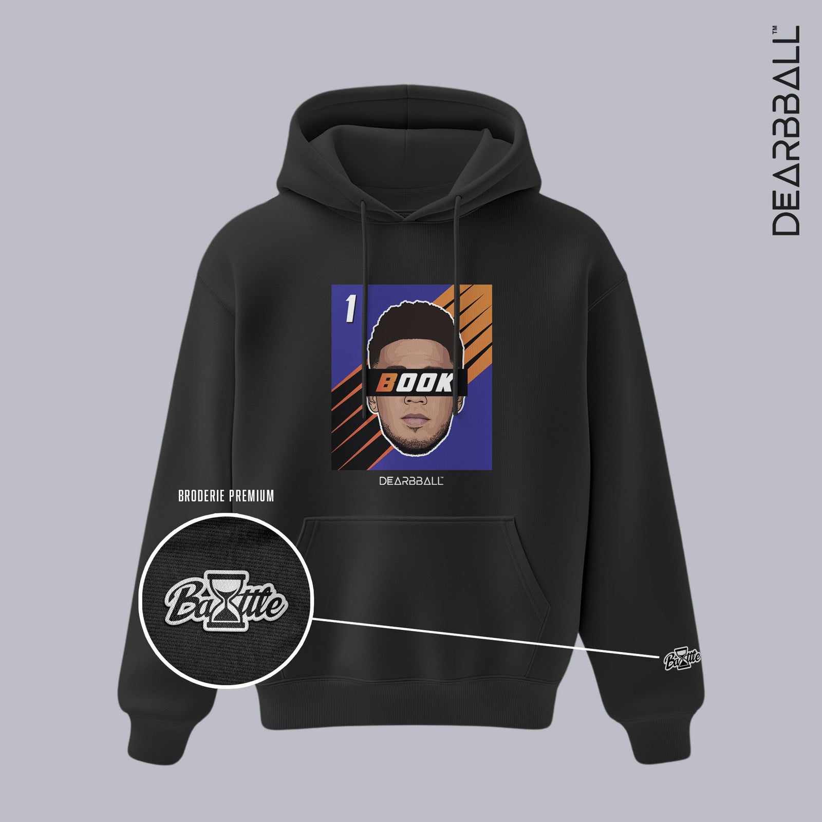 Sudadera con Capucha DearBBall - BOOK VALLEY BOG Edición Premium