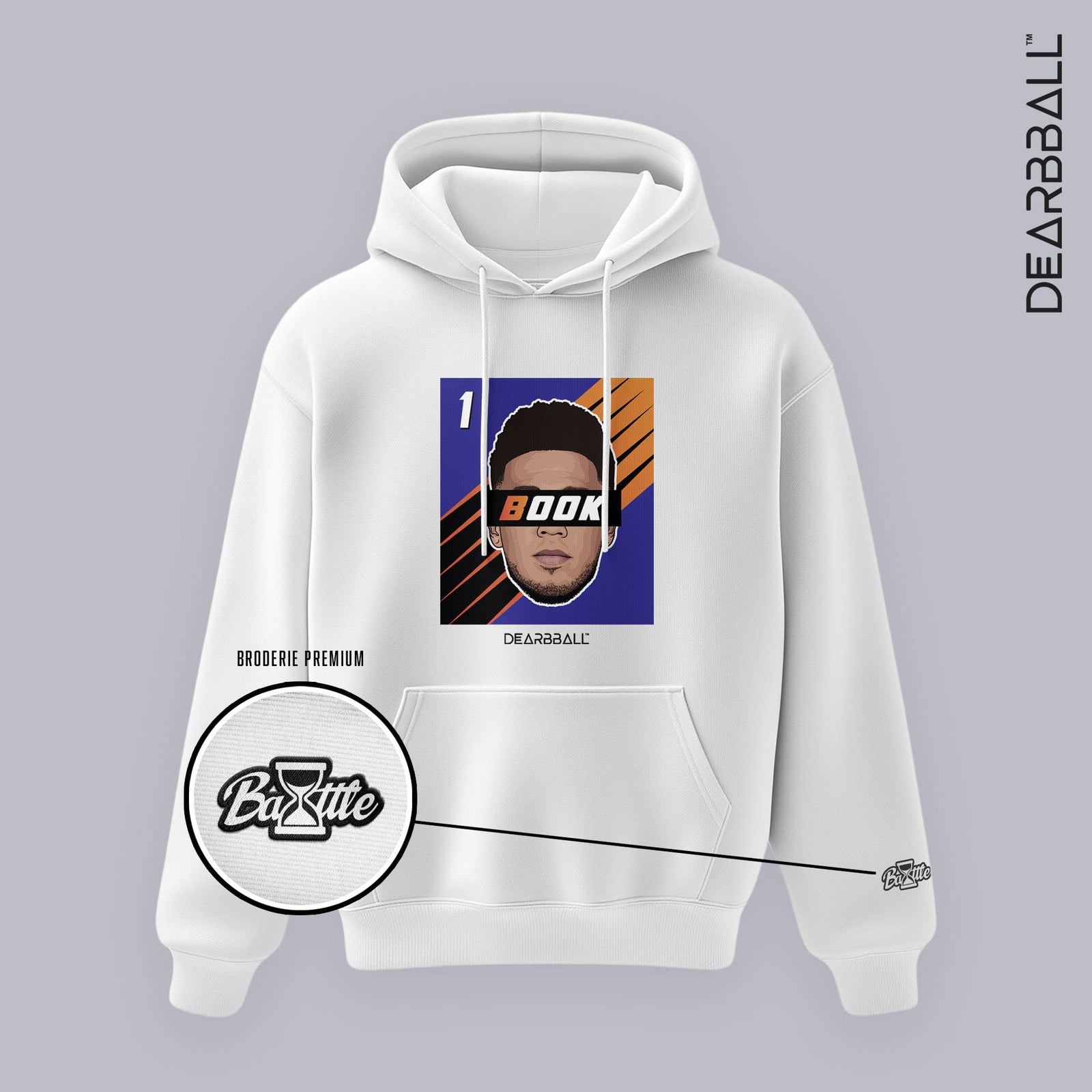Sudadera con Capucha DearBBall - BOOK VALLEY BOG Edición Premium