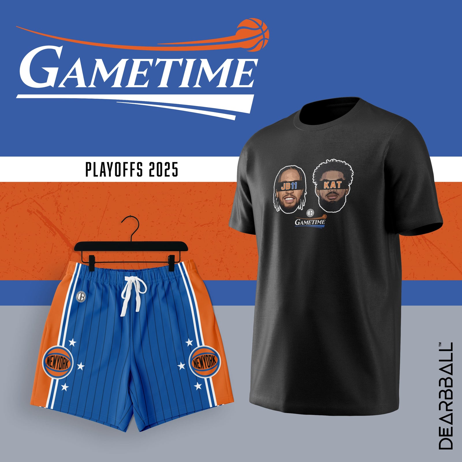 DearBBall T-Shirt - Duo JB11 & KAT GAMETIME Edition