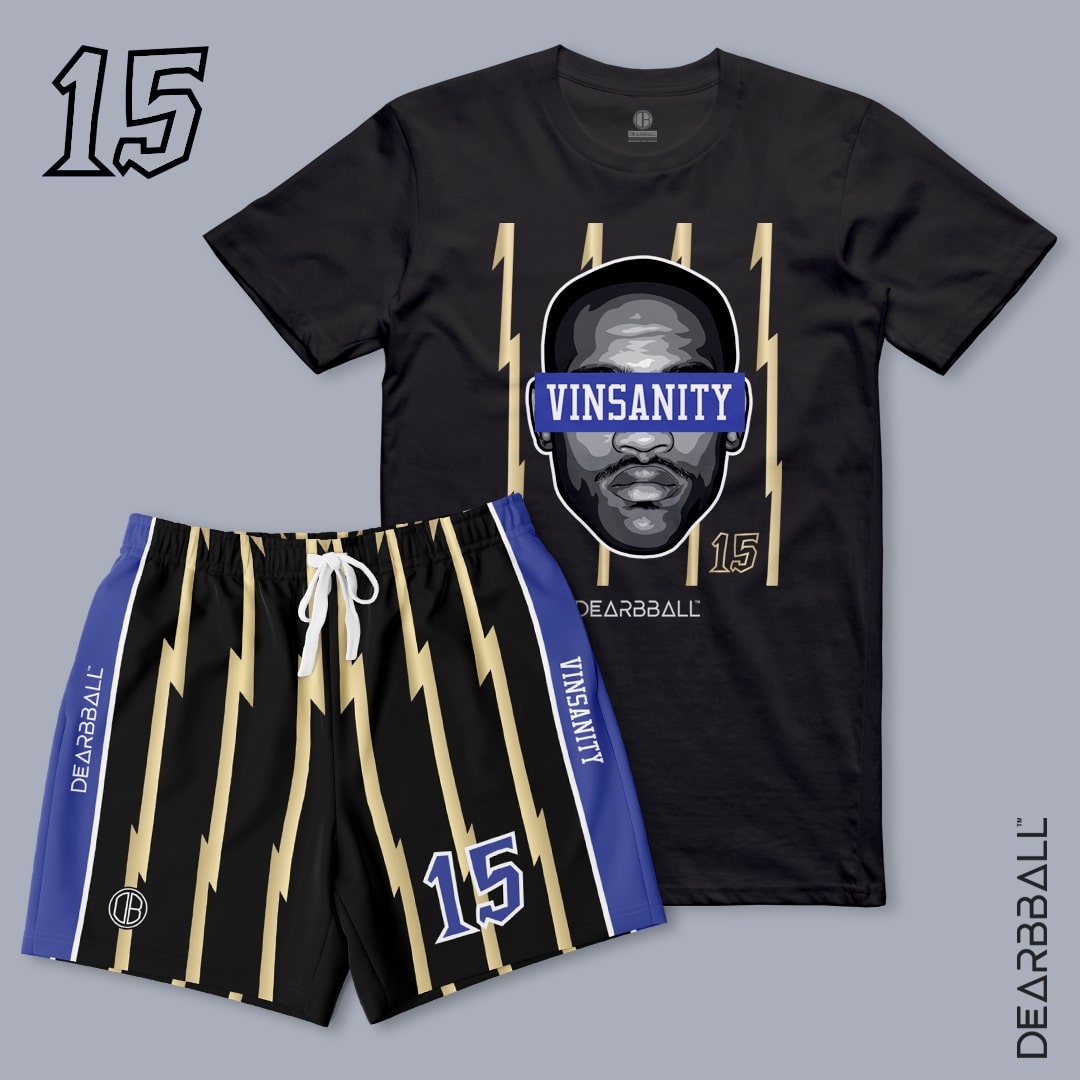 Calções de Moda DearBBall - Edição Limitada VINSANITY Gold