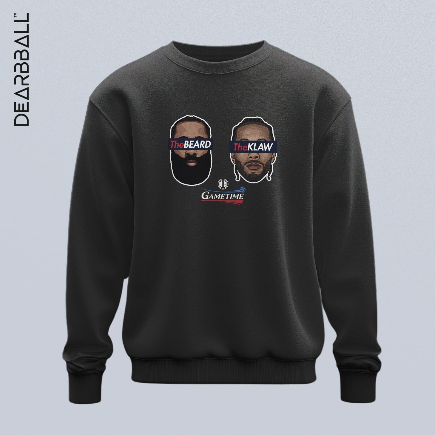 Sweatshirt DearBBall - Duo The BEARD & The KLAW Edição GAMETIME