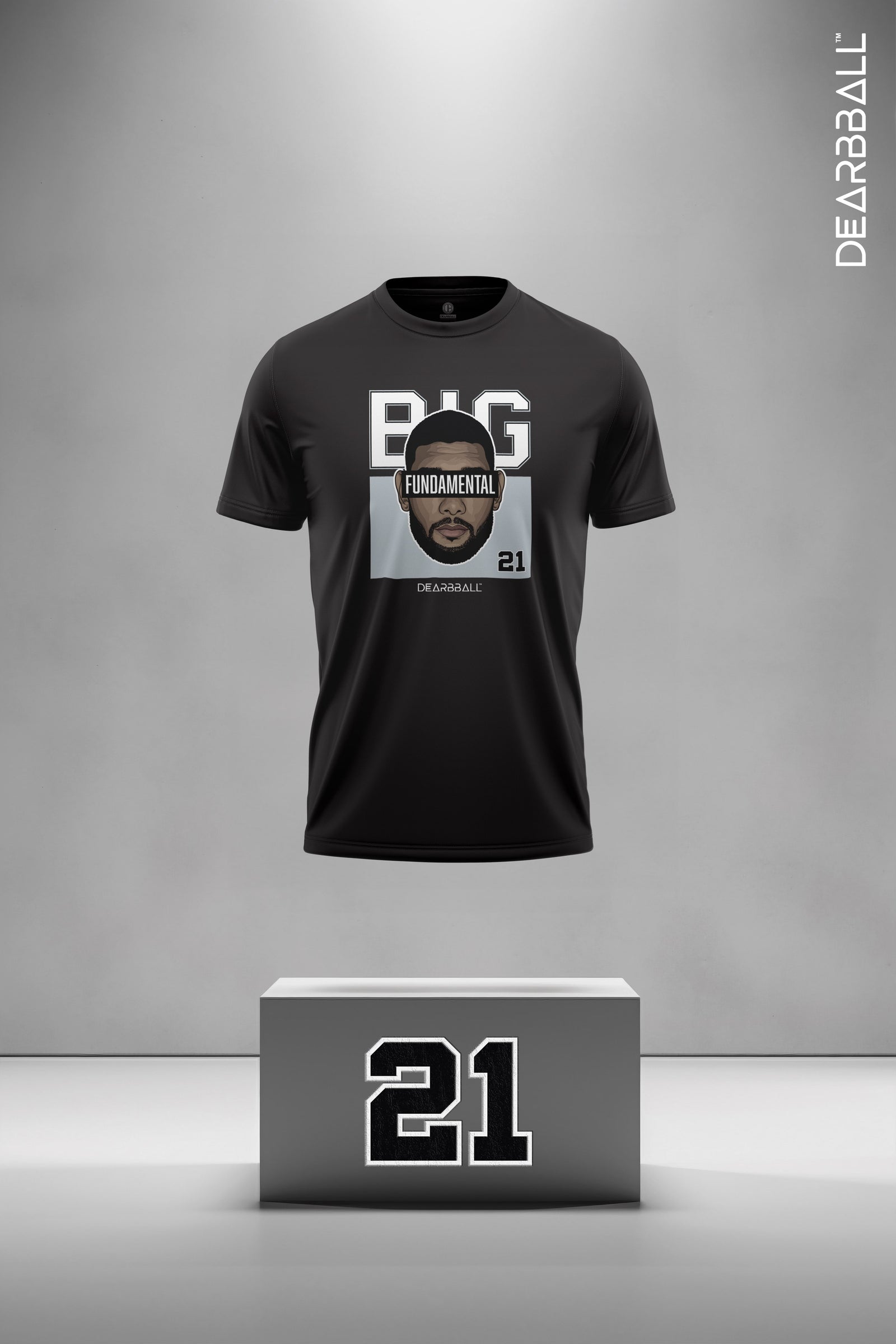 DearBBall 2 Conjuntos Camisetas Cortas - Edición Big Fundamental San Antonio