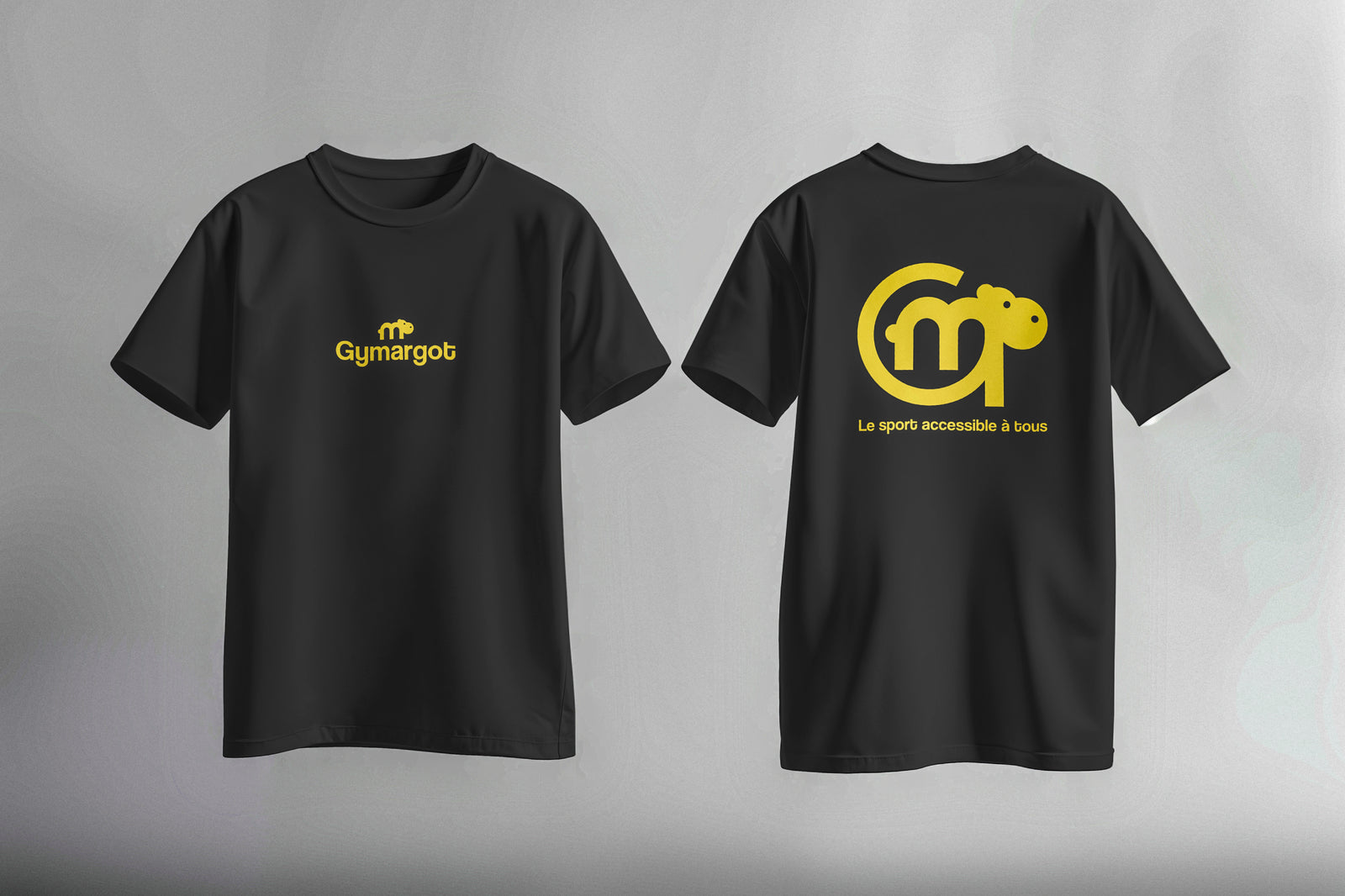 DearBBall T-Shirt - GYMARGOT Yellow Logo Edition