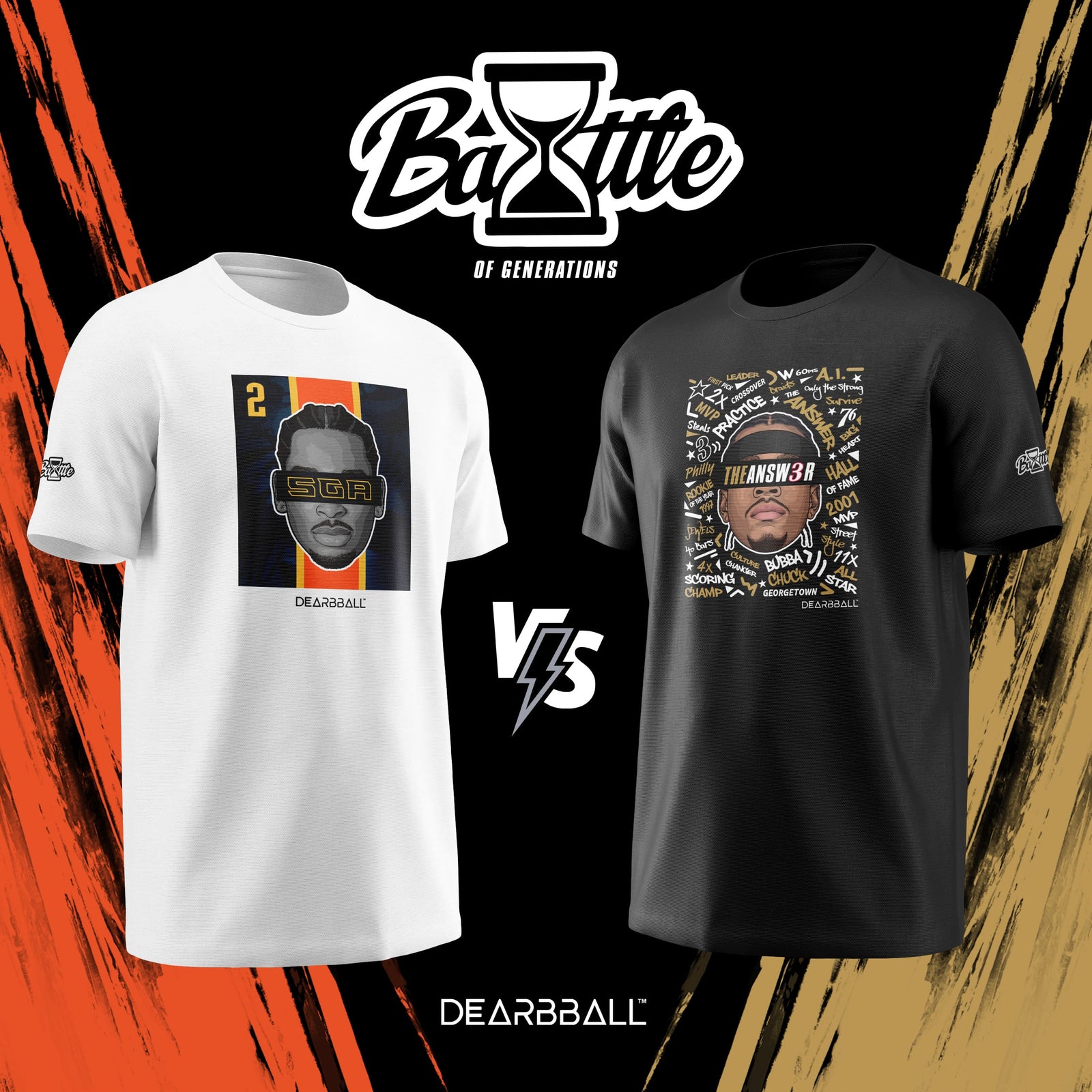 Camiseta DearBBall - TheANSWER WORDS MATTER BOG Edición Premium