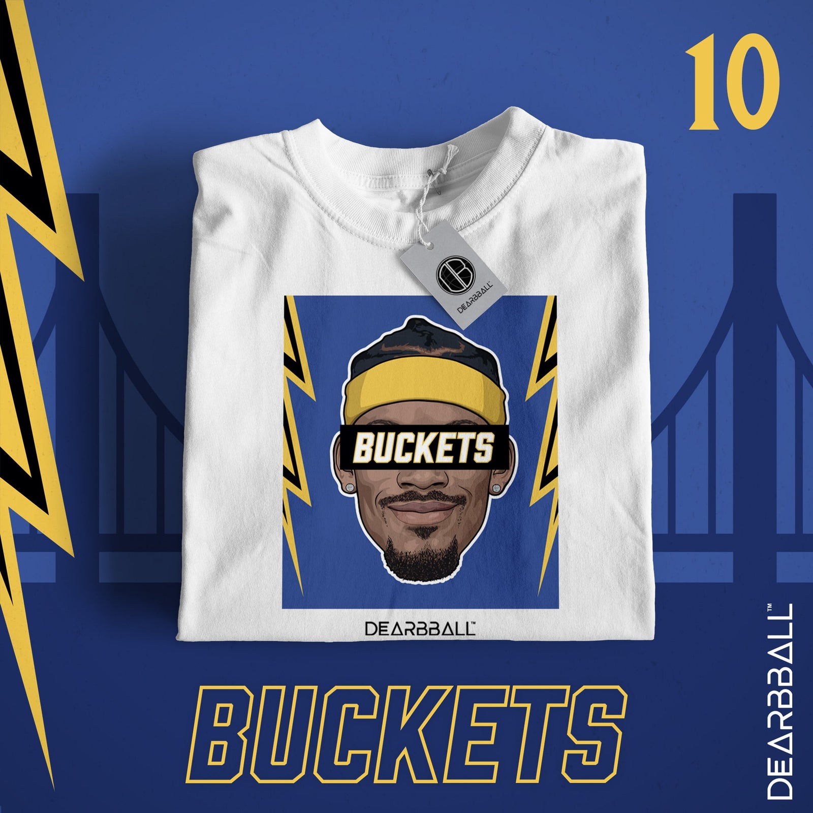 Pacco DearBBall 4 T-Shirt - Edizione PLAYOFFS GAMETIME