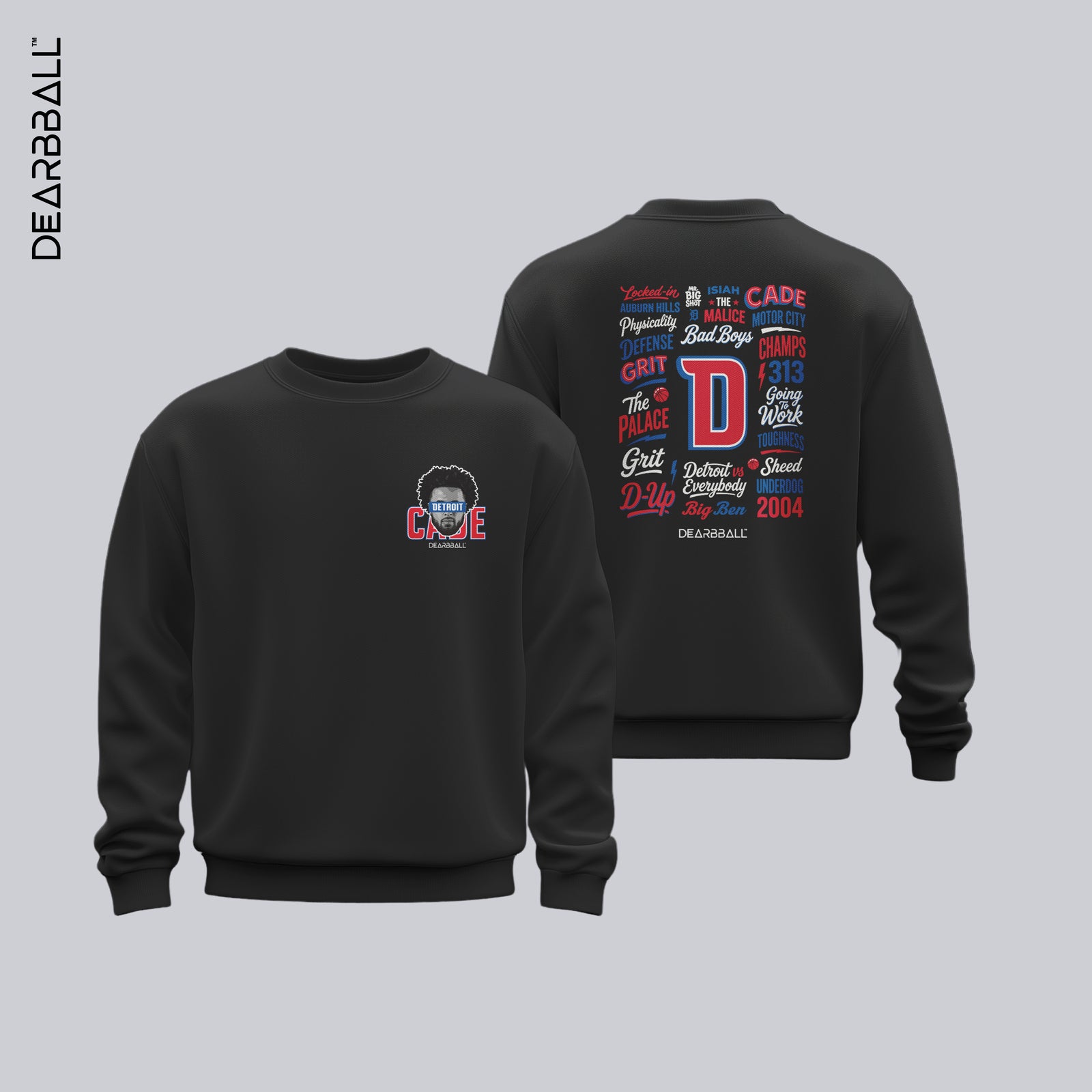 DearBBall Sweat Premium - Cade DETROIT Words Matter-utgave